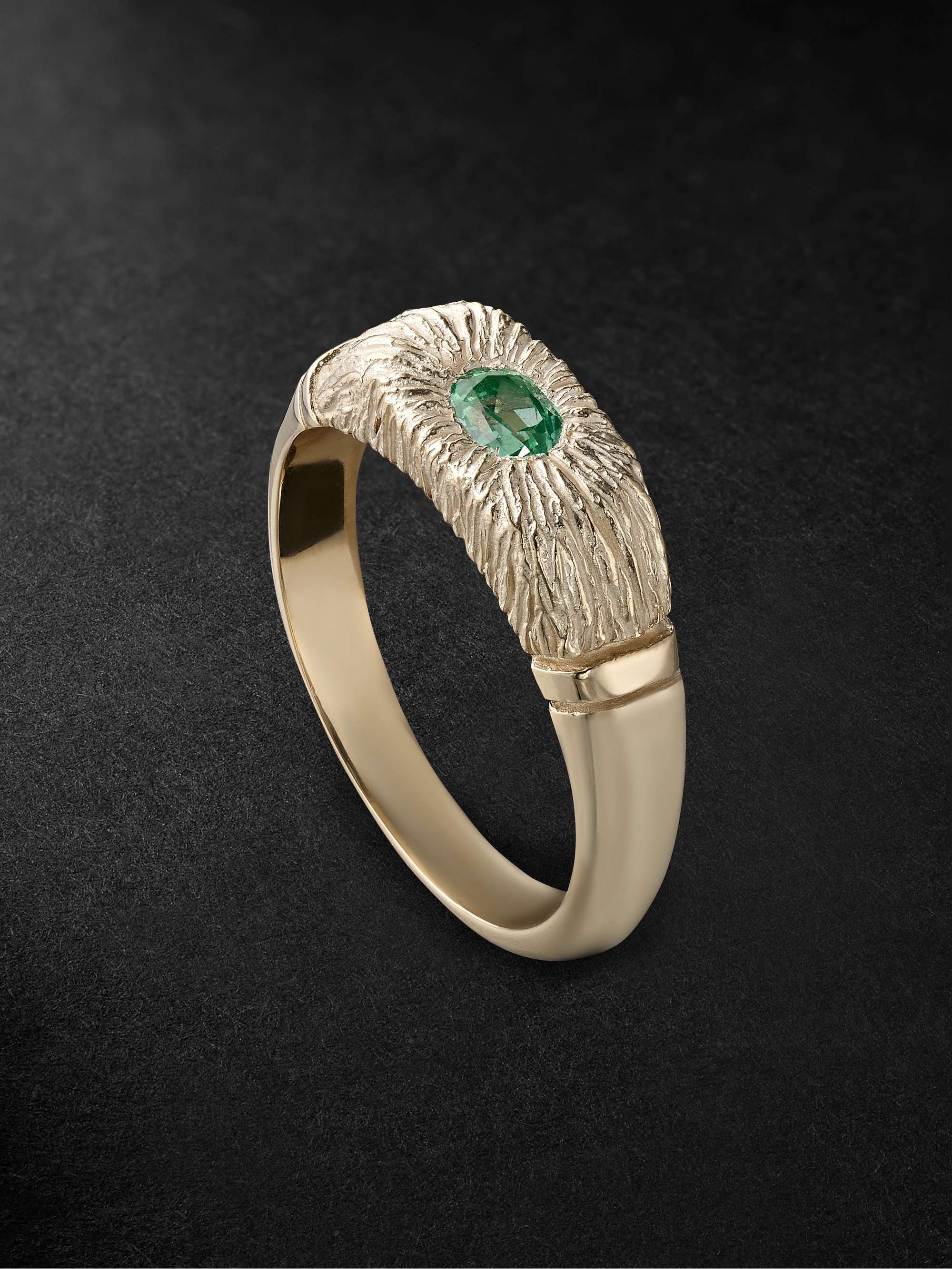 BLEUE BURNHAM 9-Karat Gold Sapphire Ring