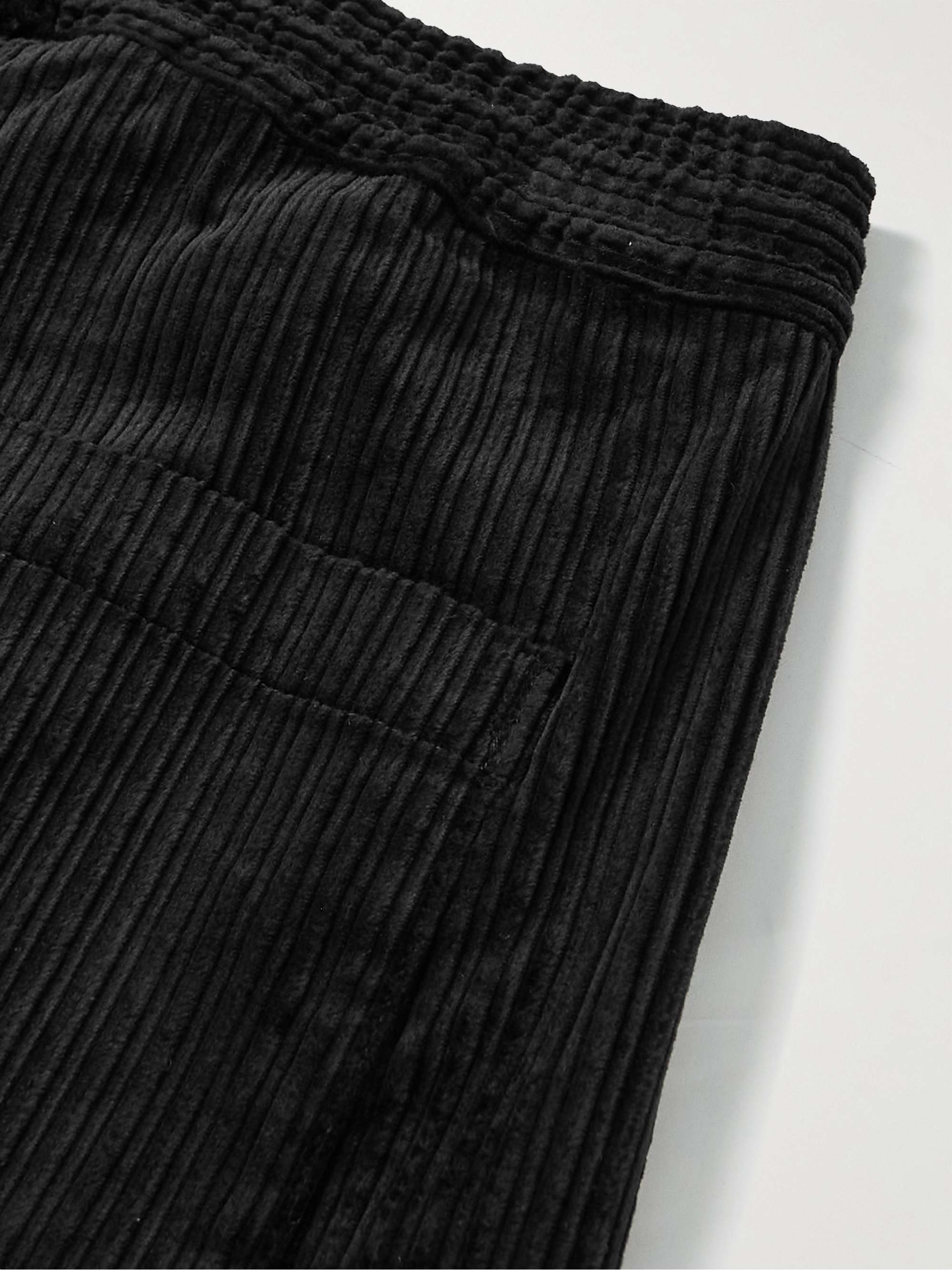 NEIGHBORHOOD Tapered Cotton-Corduroy Drawstring Trousers
