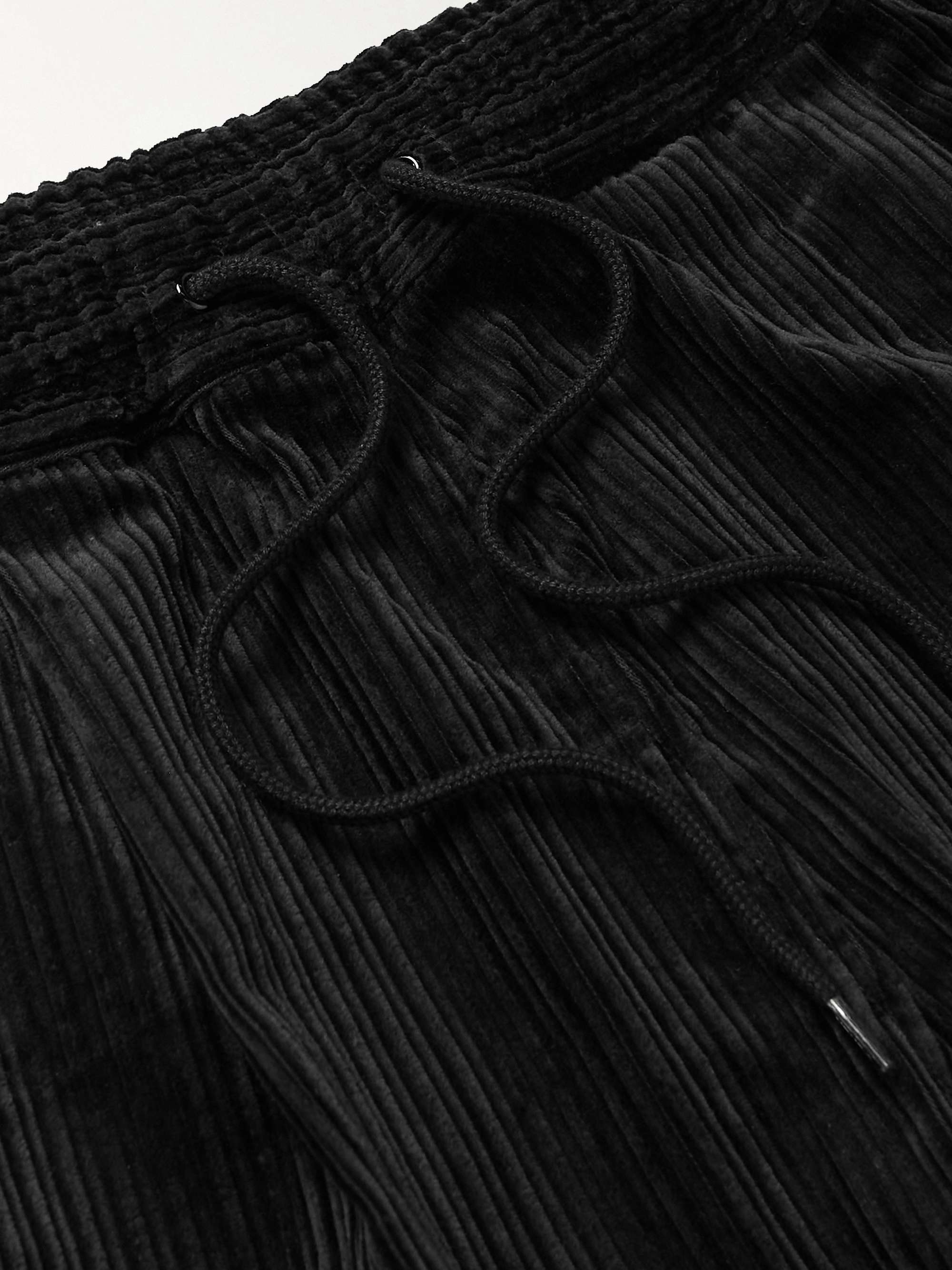 NEIGHBORHOOD Tapered Cotton-Corduroy Drawstring Trousers