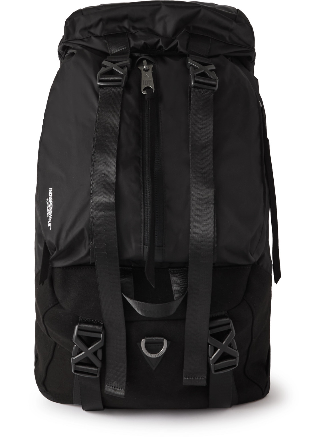 Indispensable Logo-print Econyl Backpack In Black