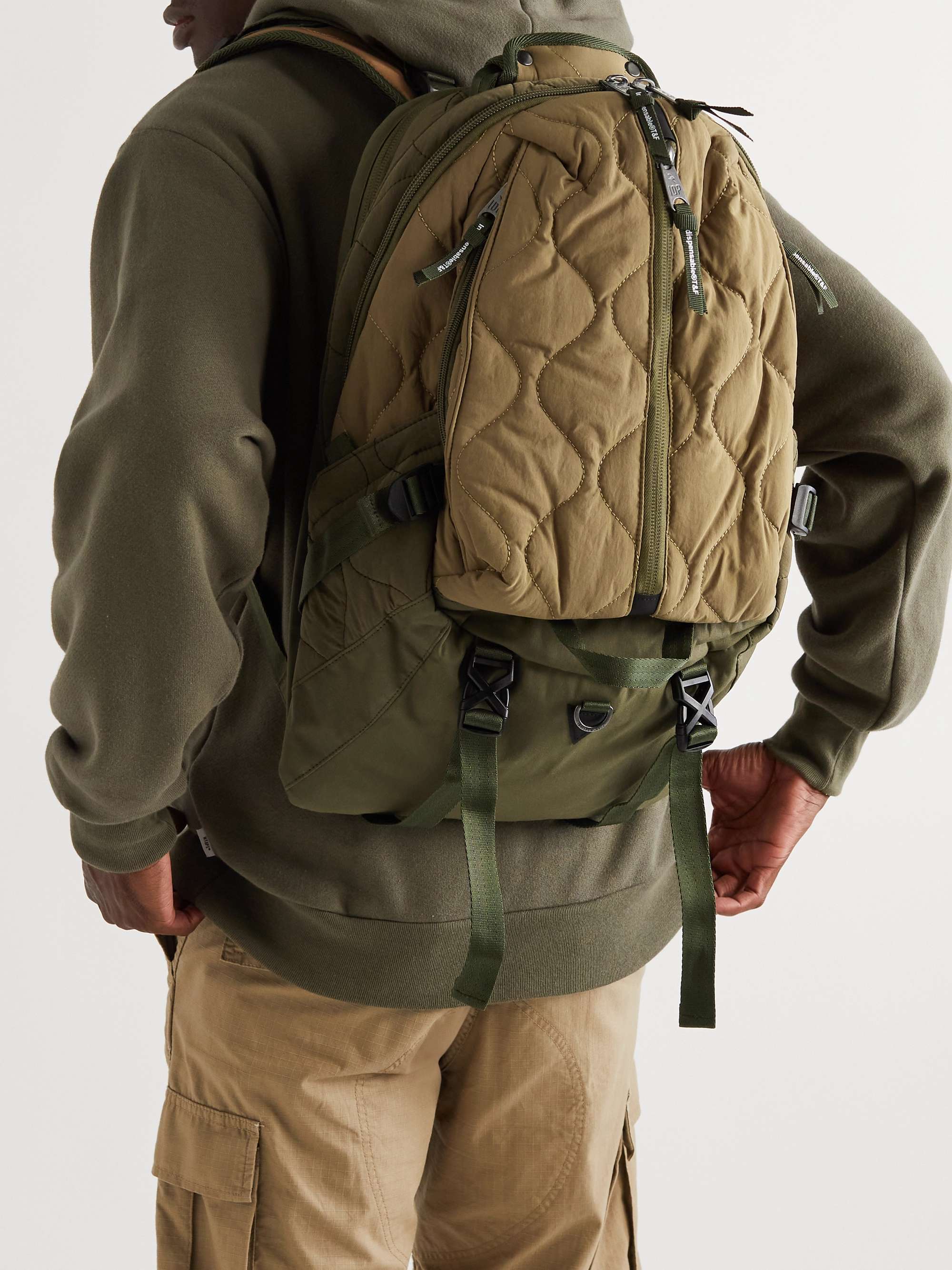 INDISPENSABLE Quilted ECONYL Backpack