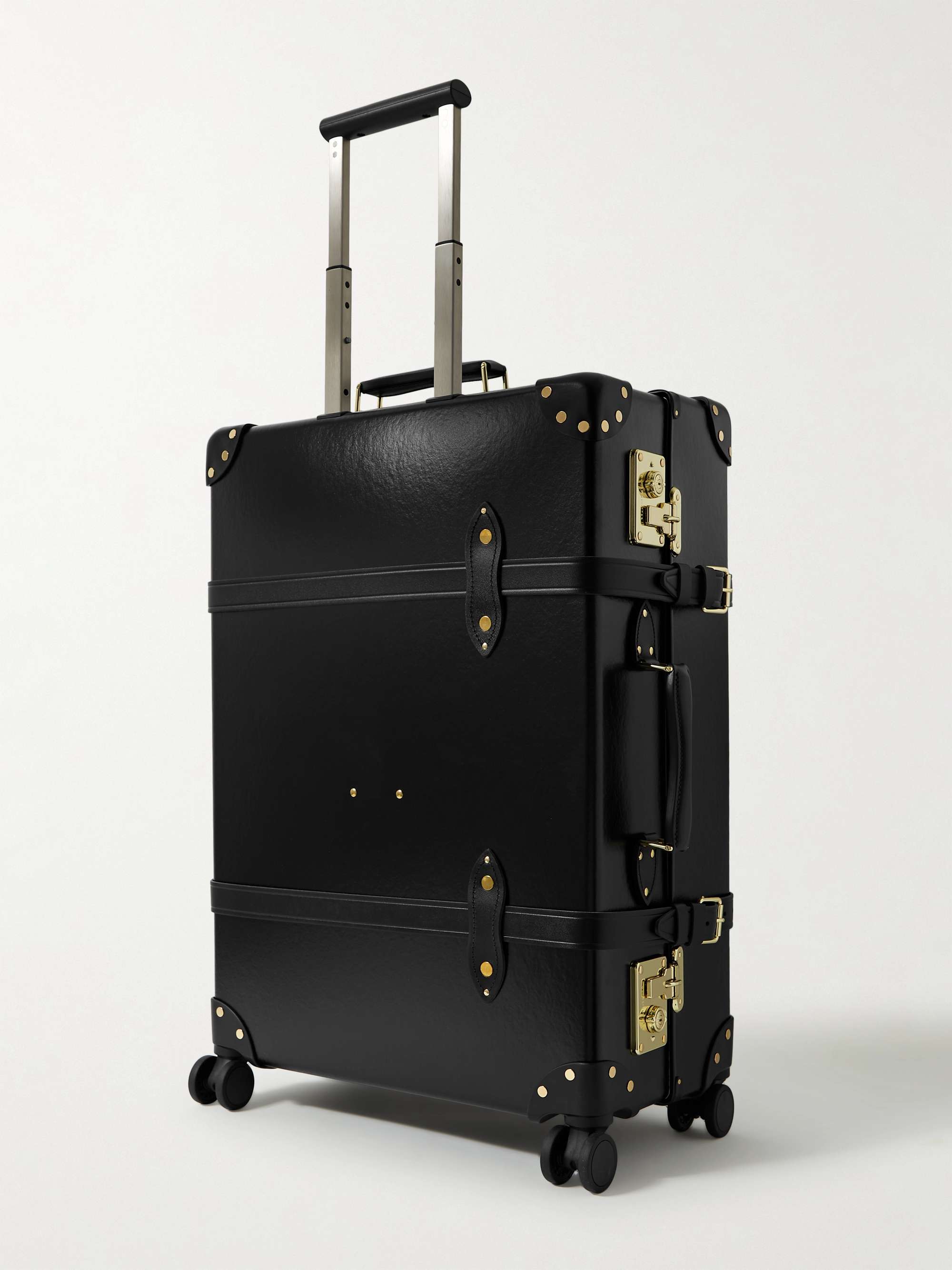 GLOBE-TROTTER Centenary Check-In Leather-Trimmed Trolley Case