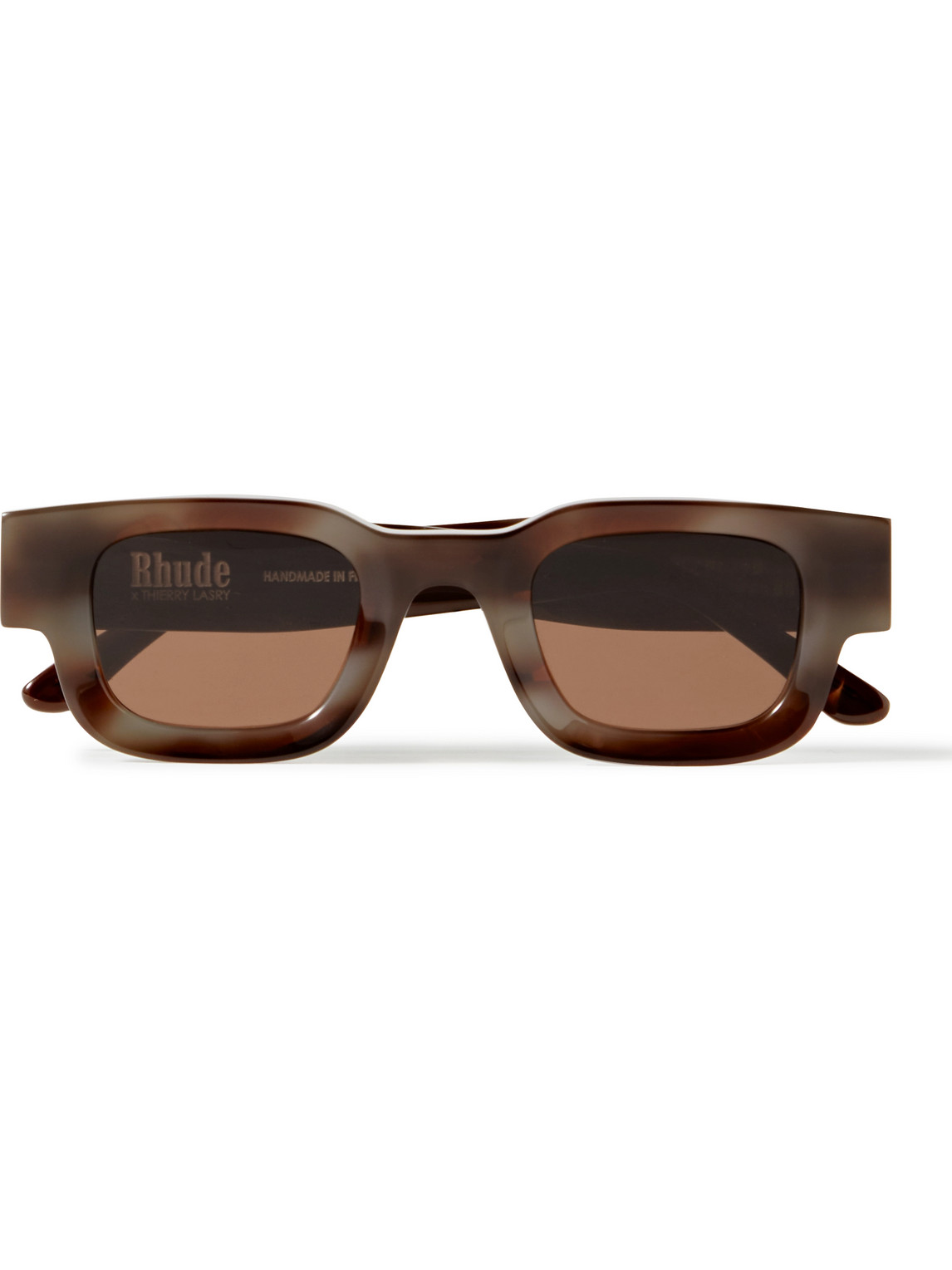 Thierry Lasry Rhevision Rectangle-Frame Acetate Sunglasses