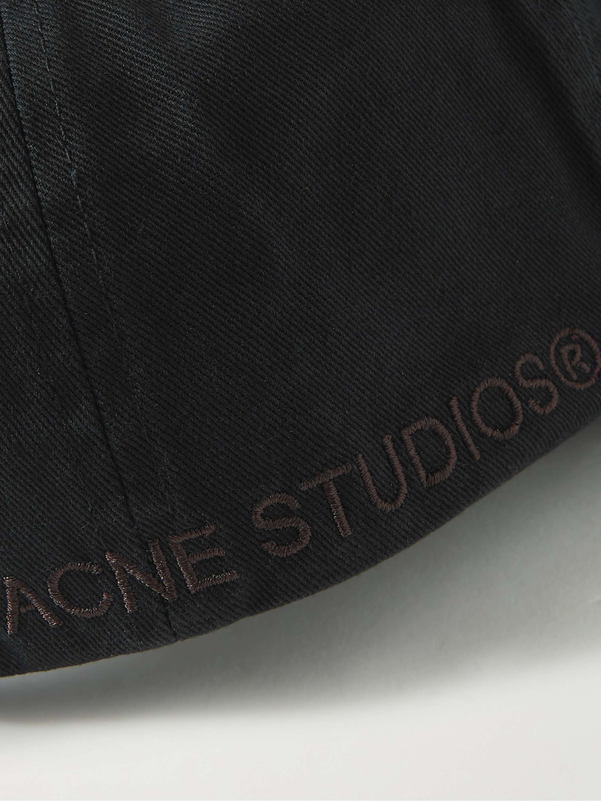 ACNE STUDIOS Logo-Embroidered Cotton-Twill Baseball Cap