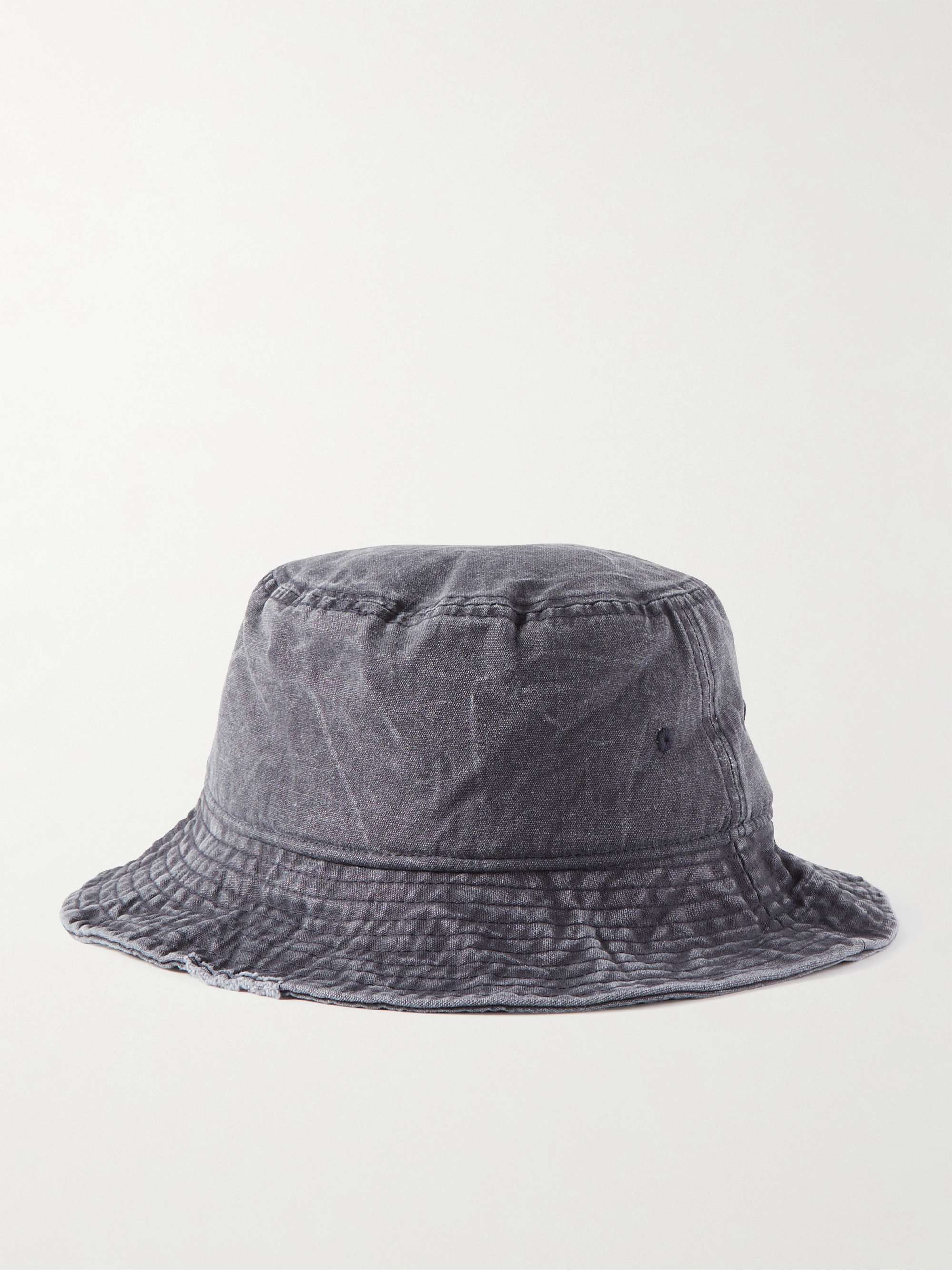 ACNE STUDIOS Logo-Appliquéd Denim Bucket Hat