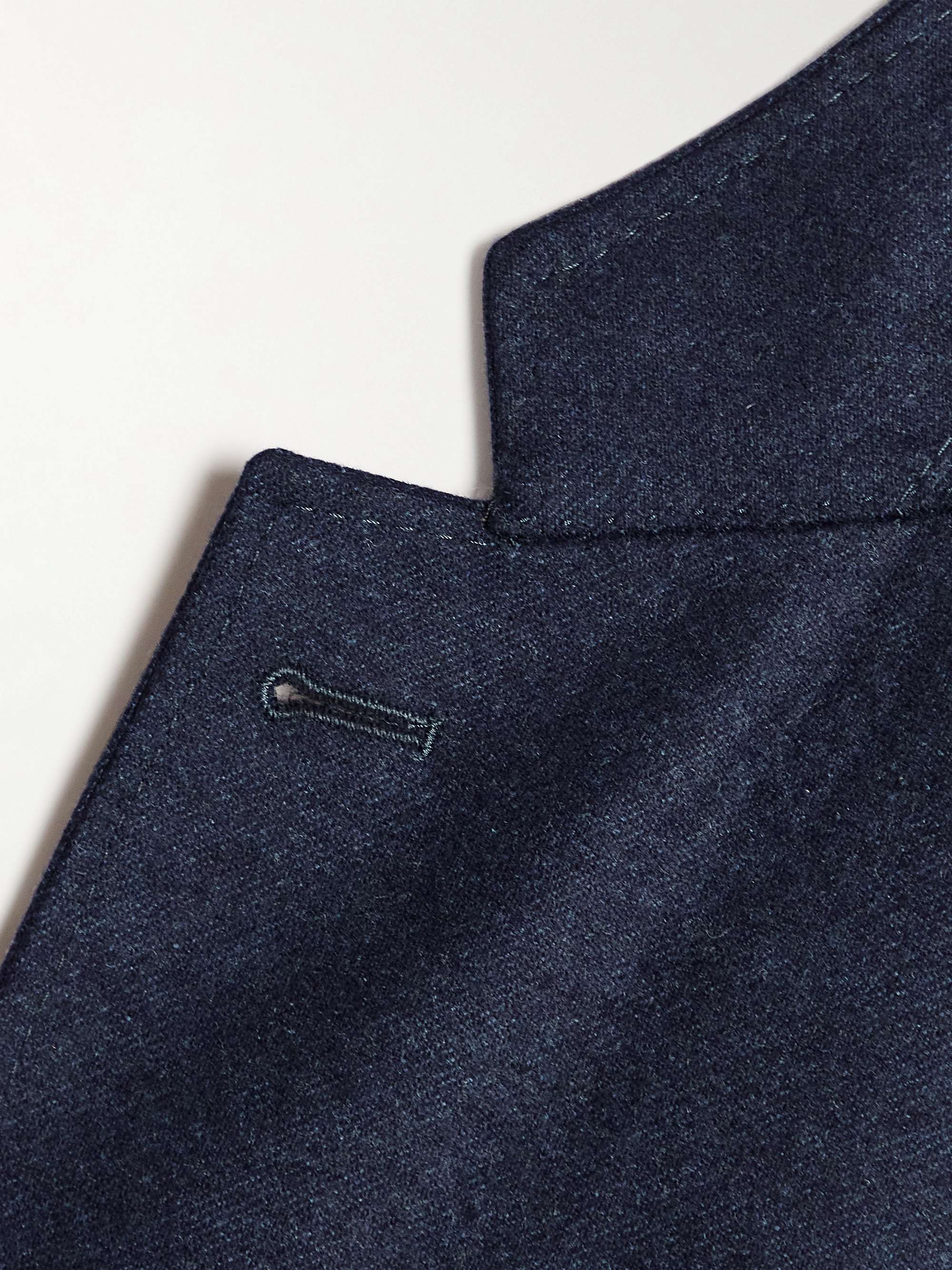 CANALI Kei Slim-Fit Wool Suit Jacket