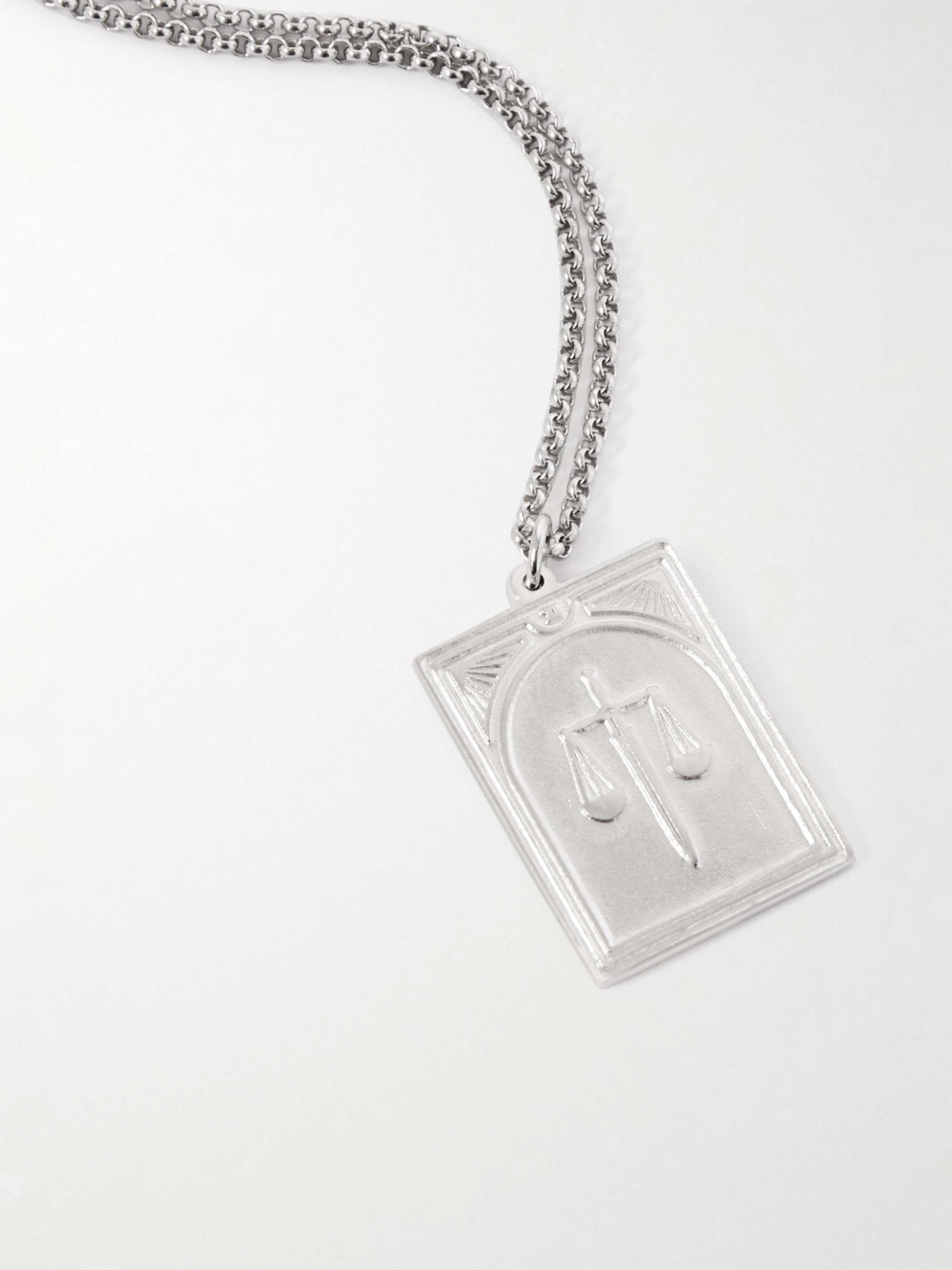 TOM WOOD Silver Pendant Necklace