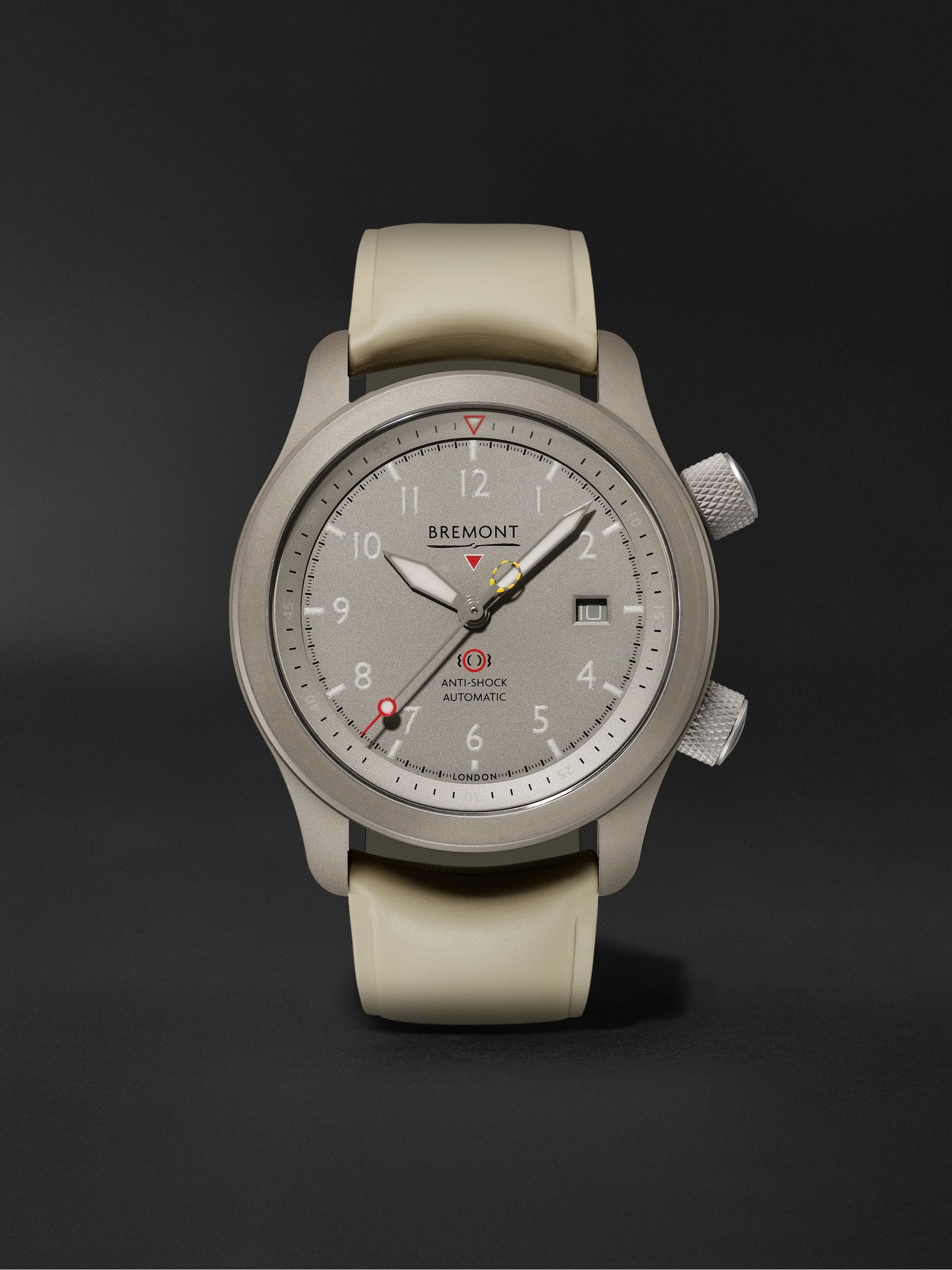 BREMONT MB Savanna Automatic Chronometer 43mm Titanium and Rubber Watch
