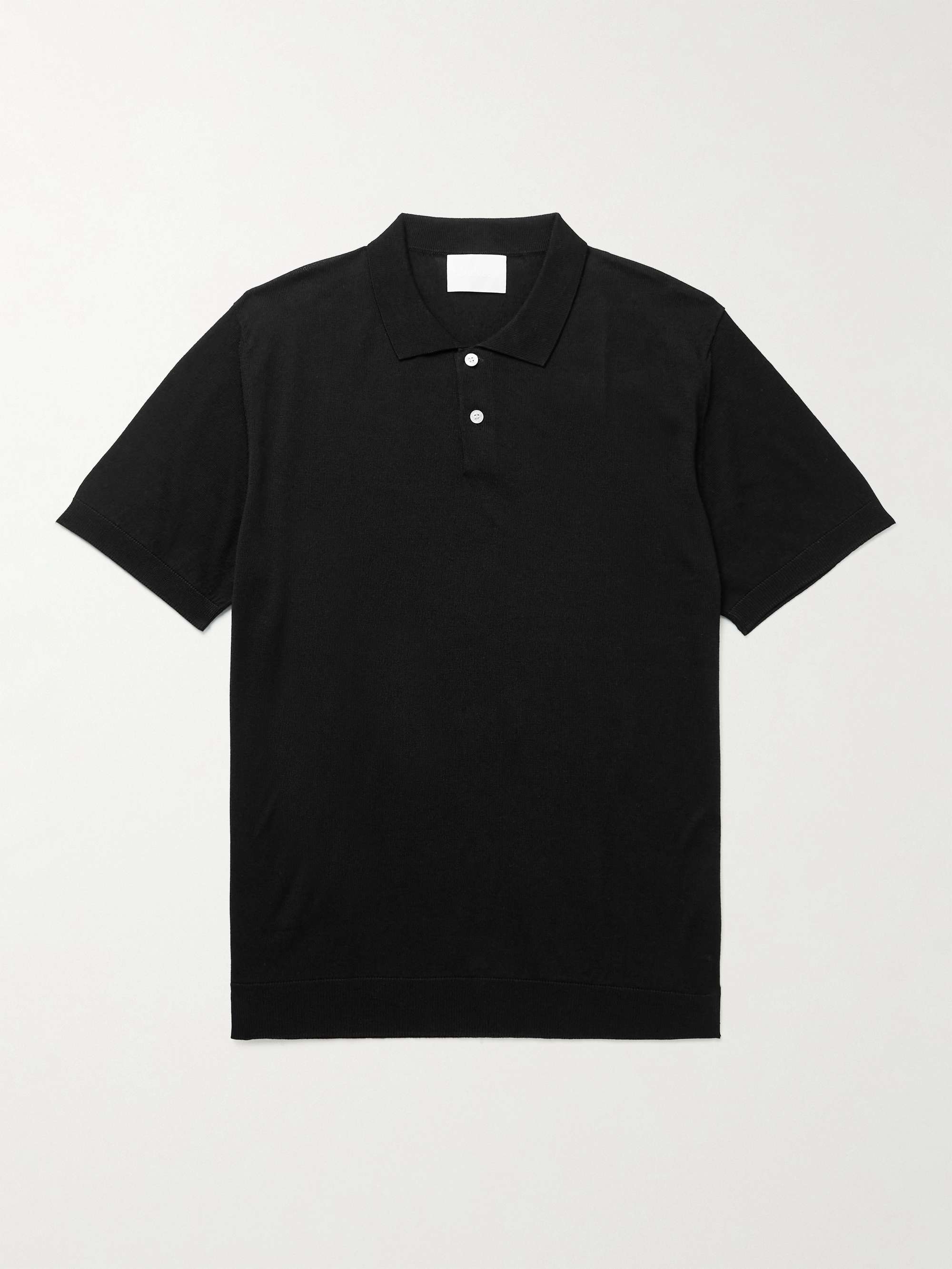 HANDVAERK Mercerised Pima Cotton Polo Shirt