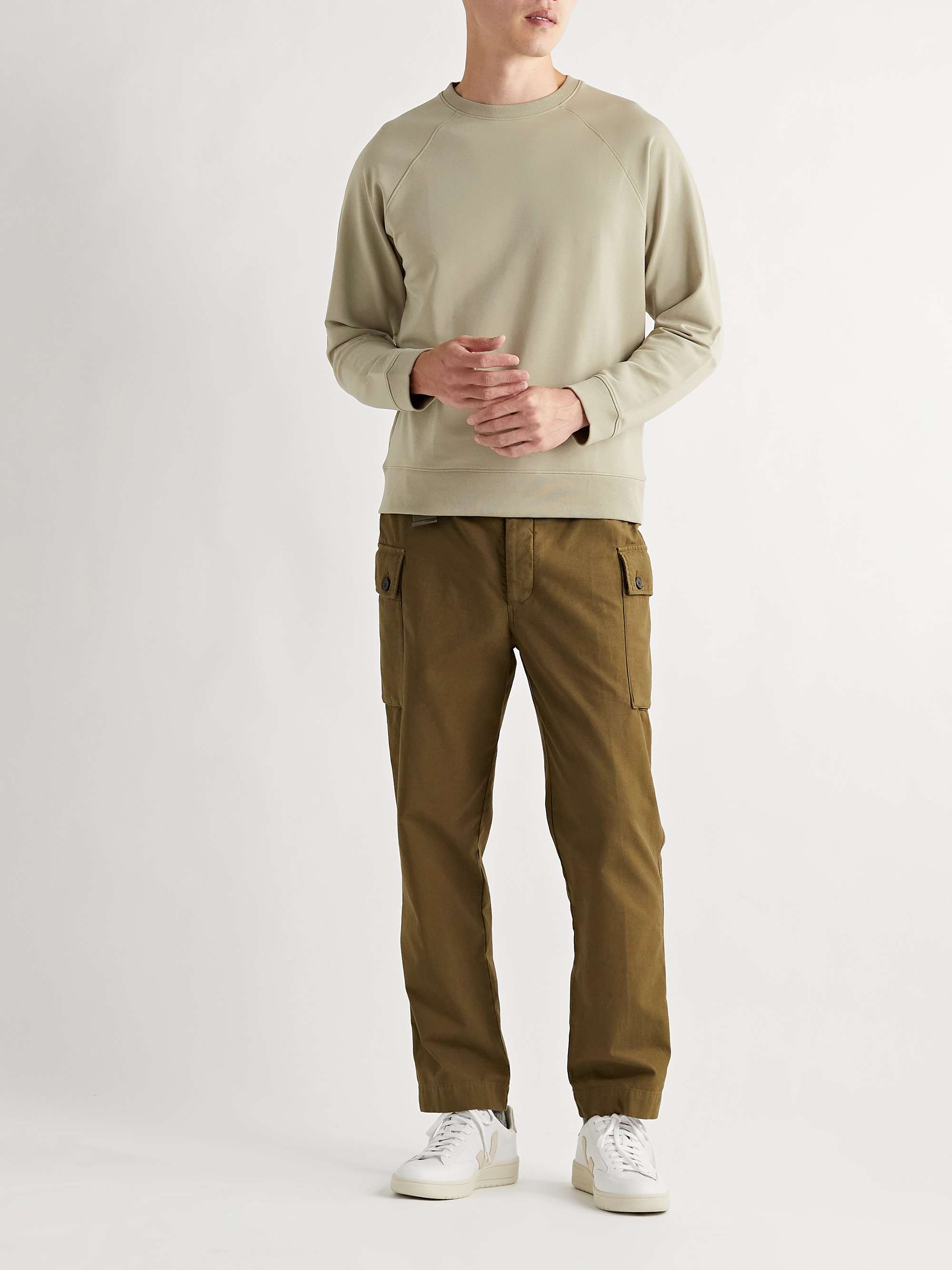 HANDVAERK Flex Stretch Pima Cotton-Jersey Sweatshirt