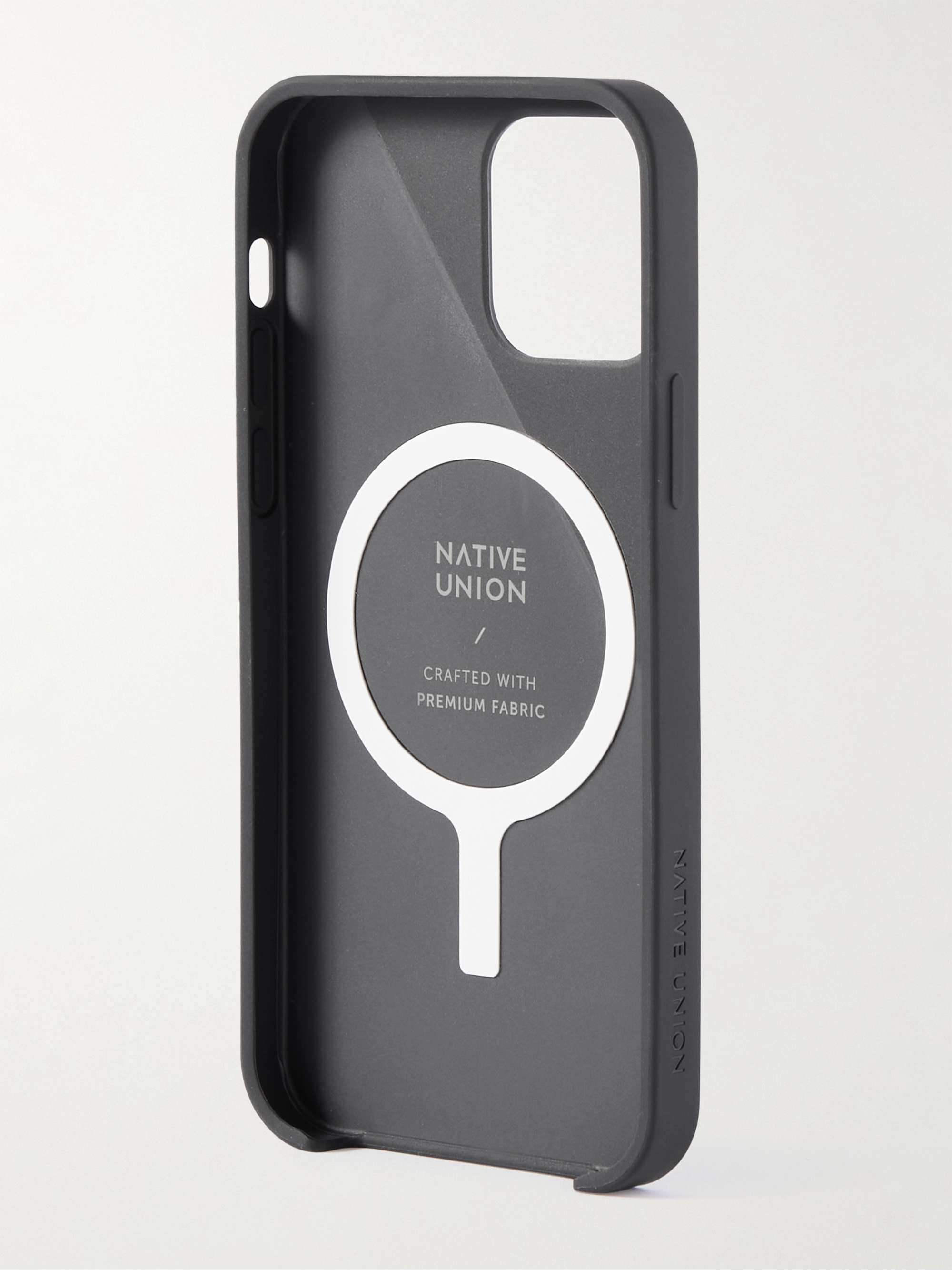 NATIVE UNION Clic Canvas and Rubber MagSafe iPhone 12 Case