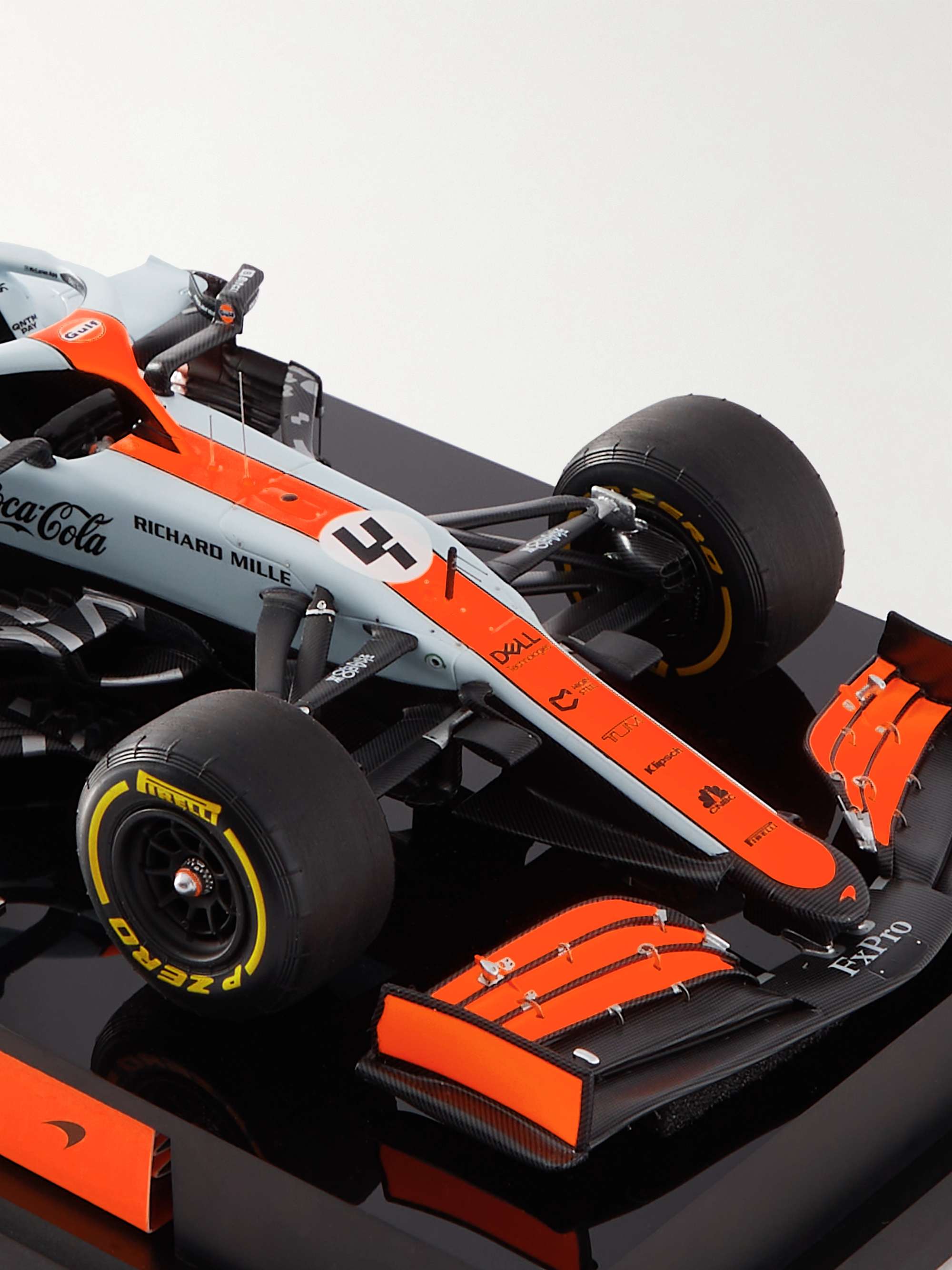 AMALGAM COLLECTION Lando Norris McLaren MCL35M 2021 Monaco Grand Prix 1:18 Model Car