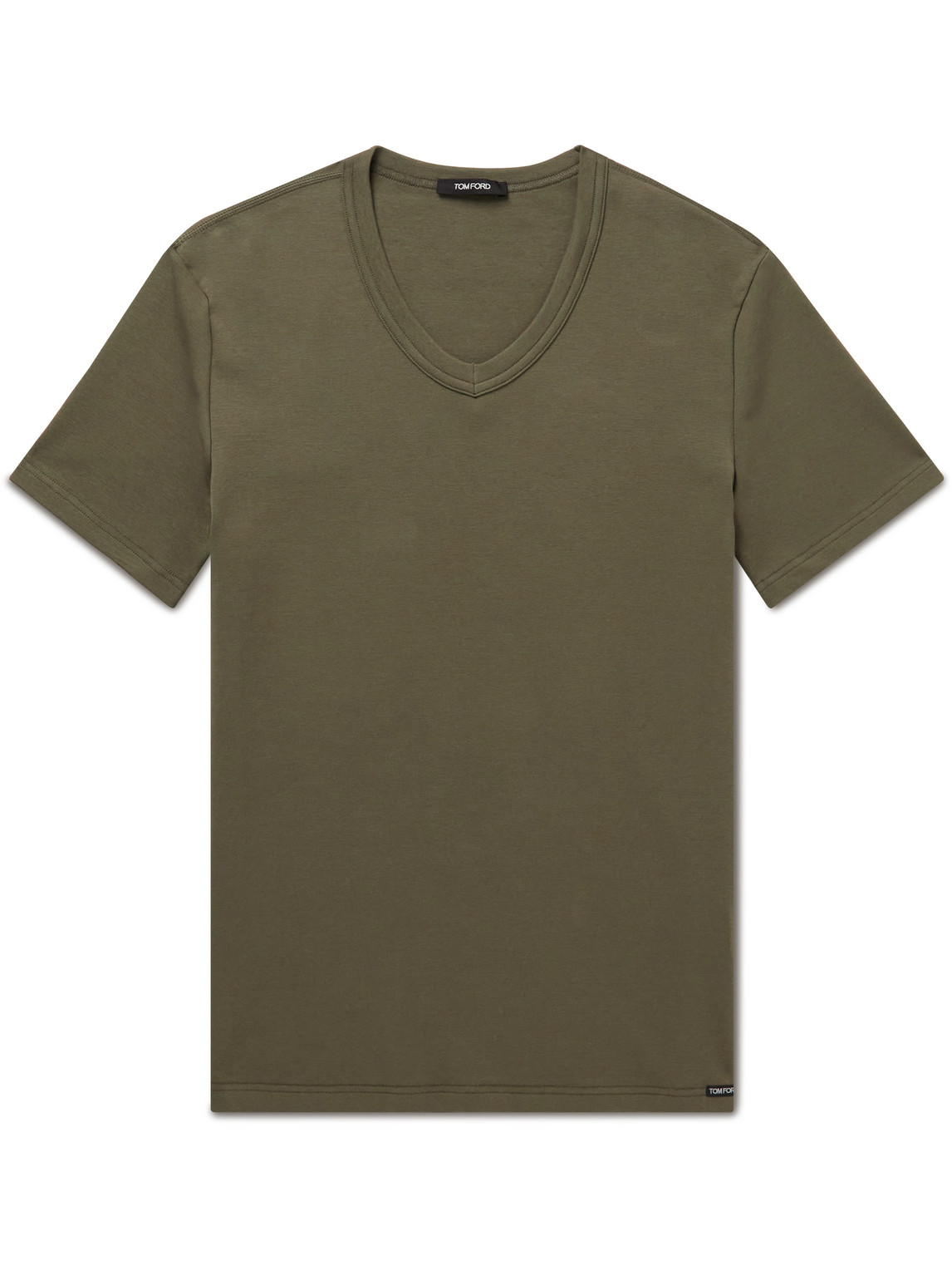 TOM FORD STRETCH-COTTON JERSEY T-SHIRT