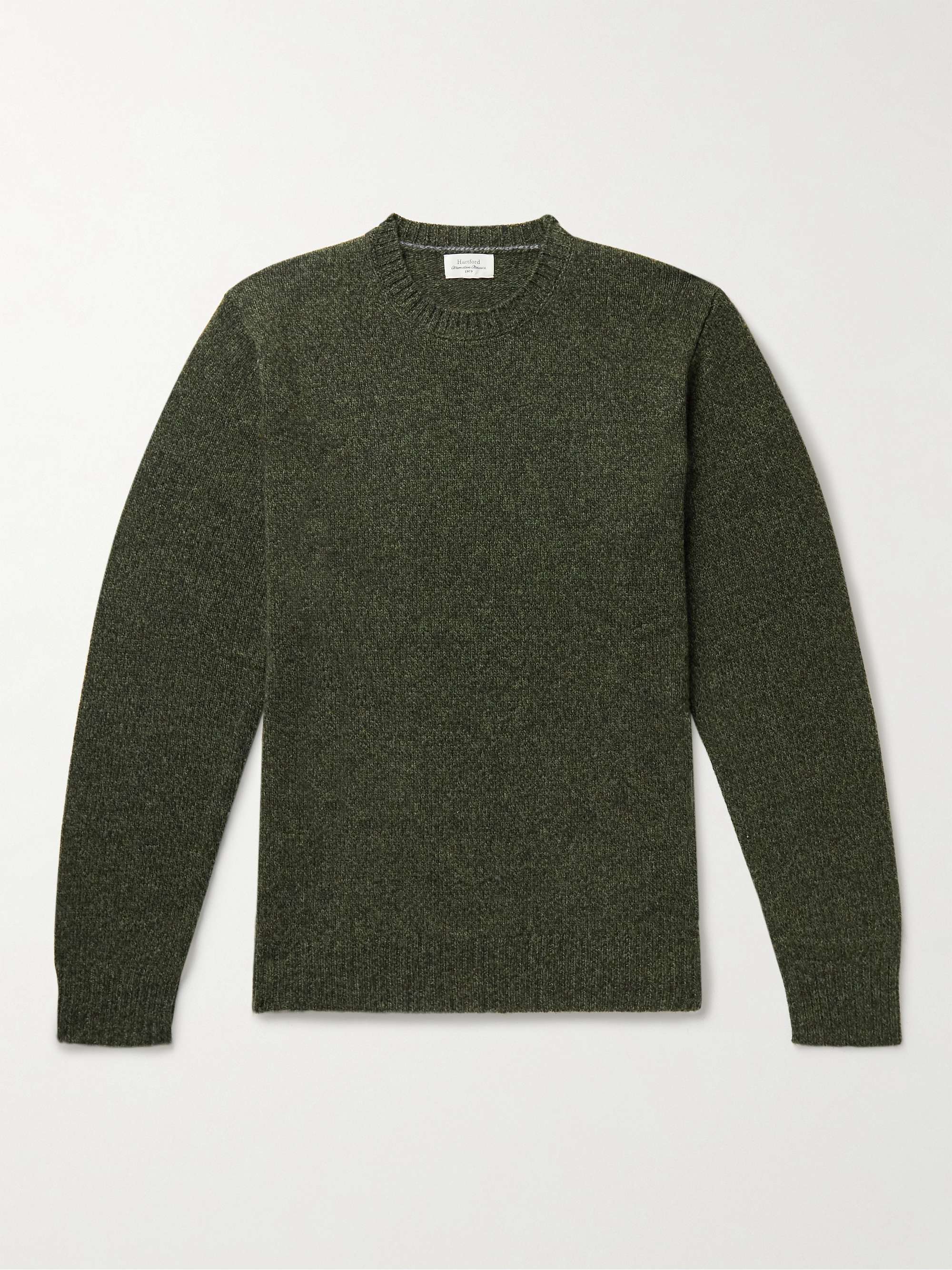 HARTFORD Shetland Wool and Nylon-Blend Sweater