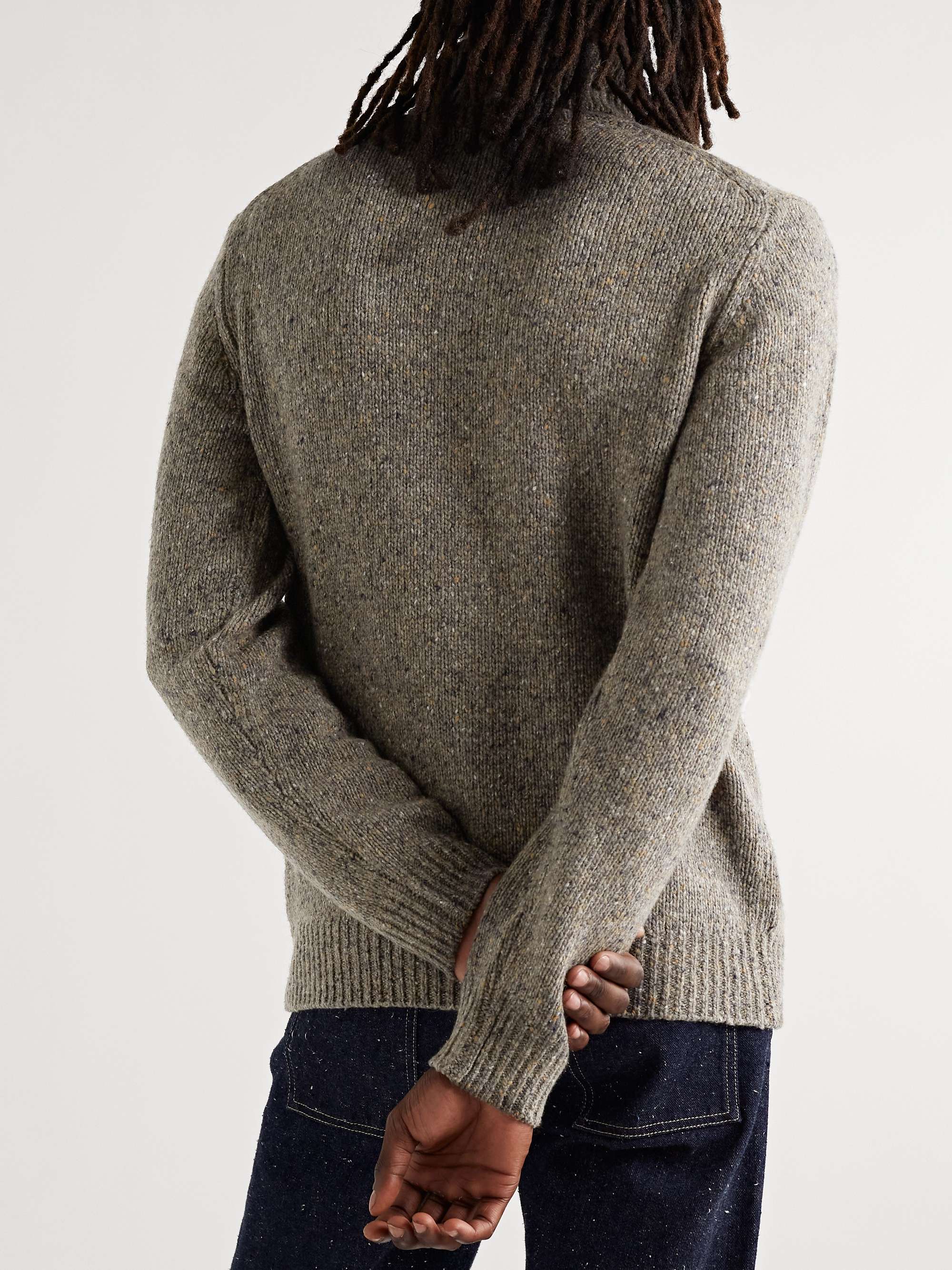HARTFORD Donegal Wool-Blend Rollneck Sweater