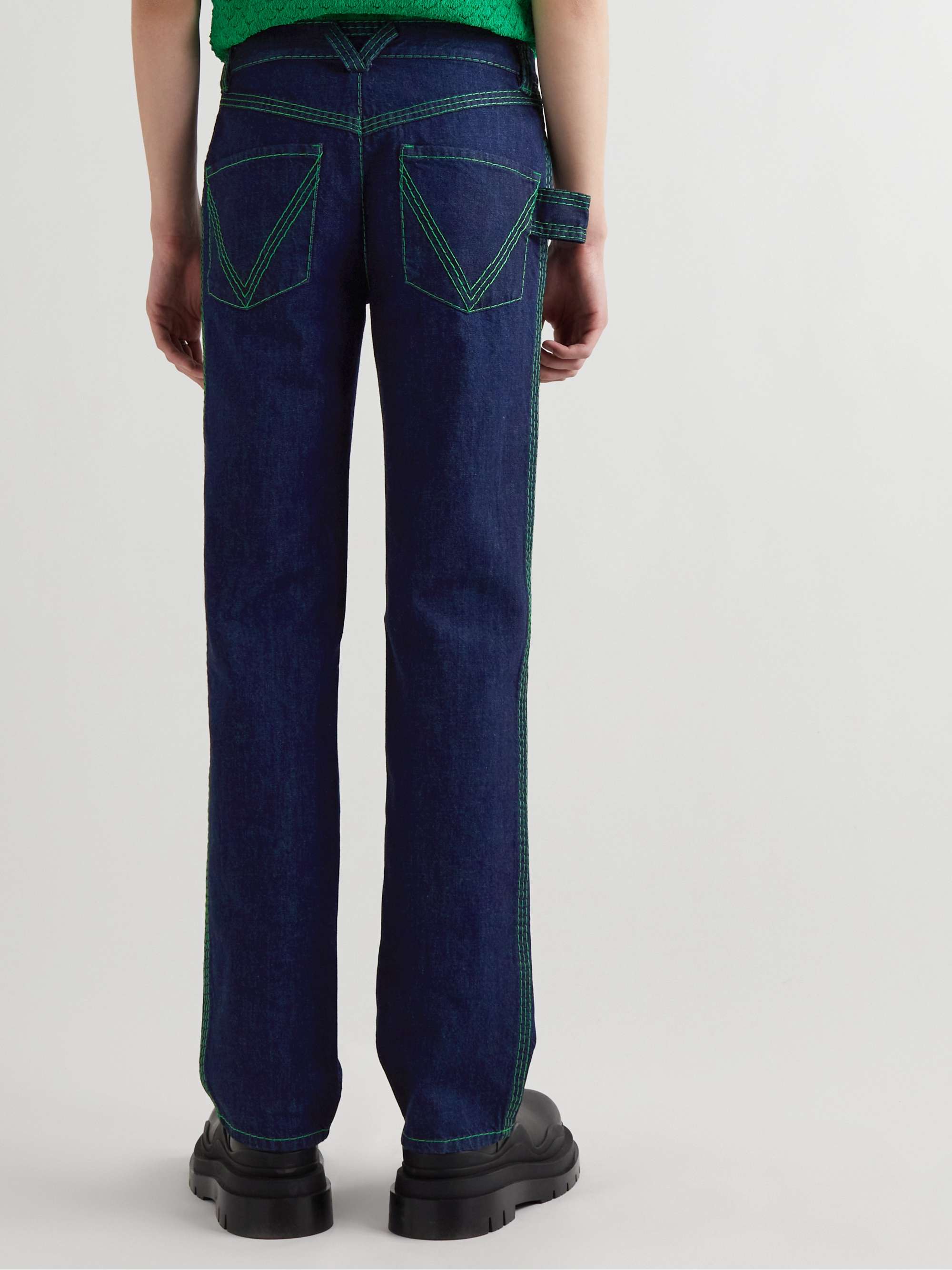 Straight-Leg Selvedge Jeans