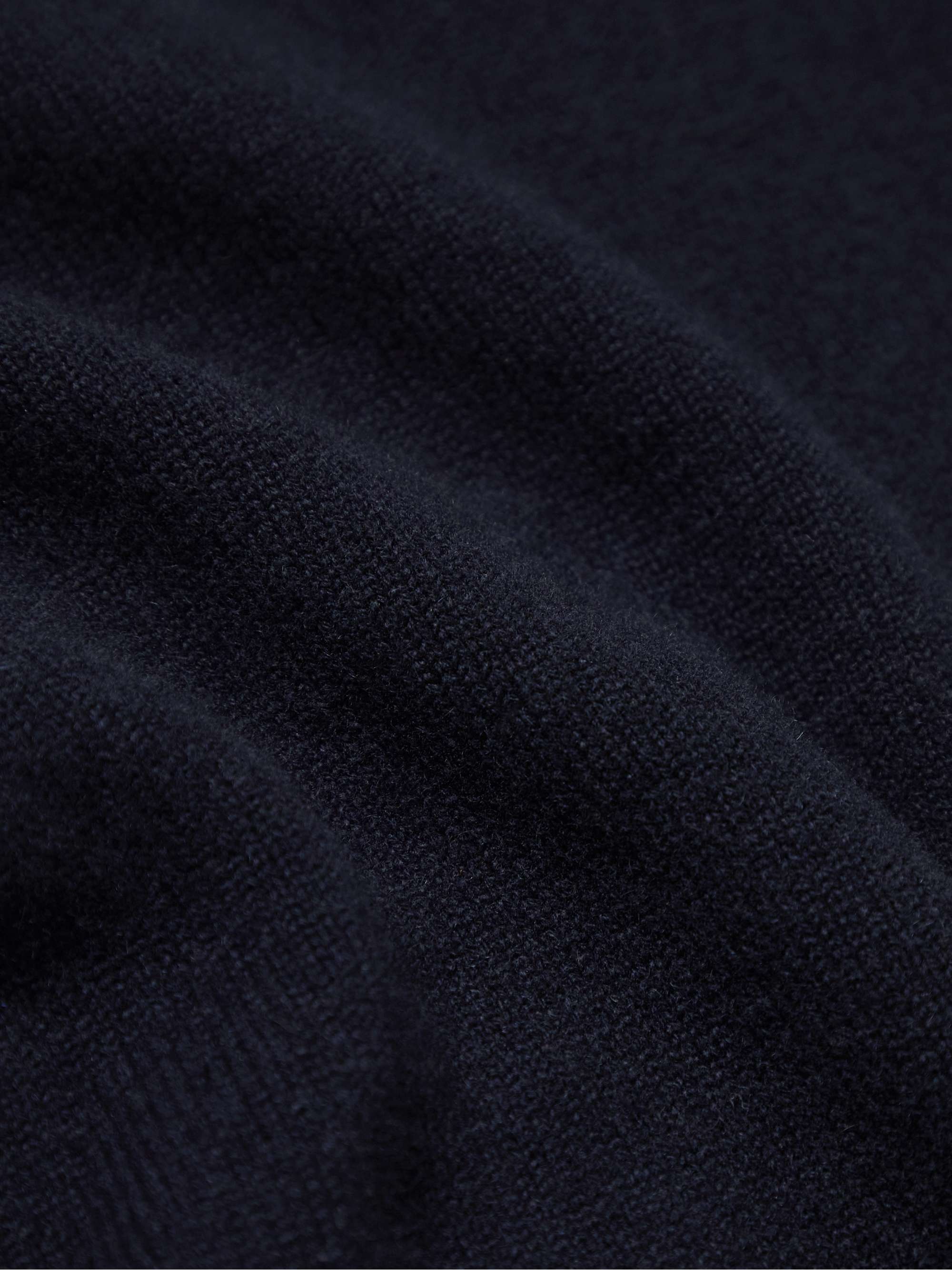 MR P. Knitted Raglan Cashmere Sweatshirt