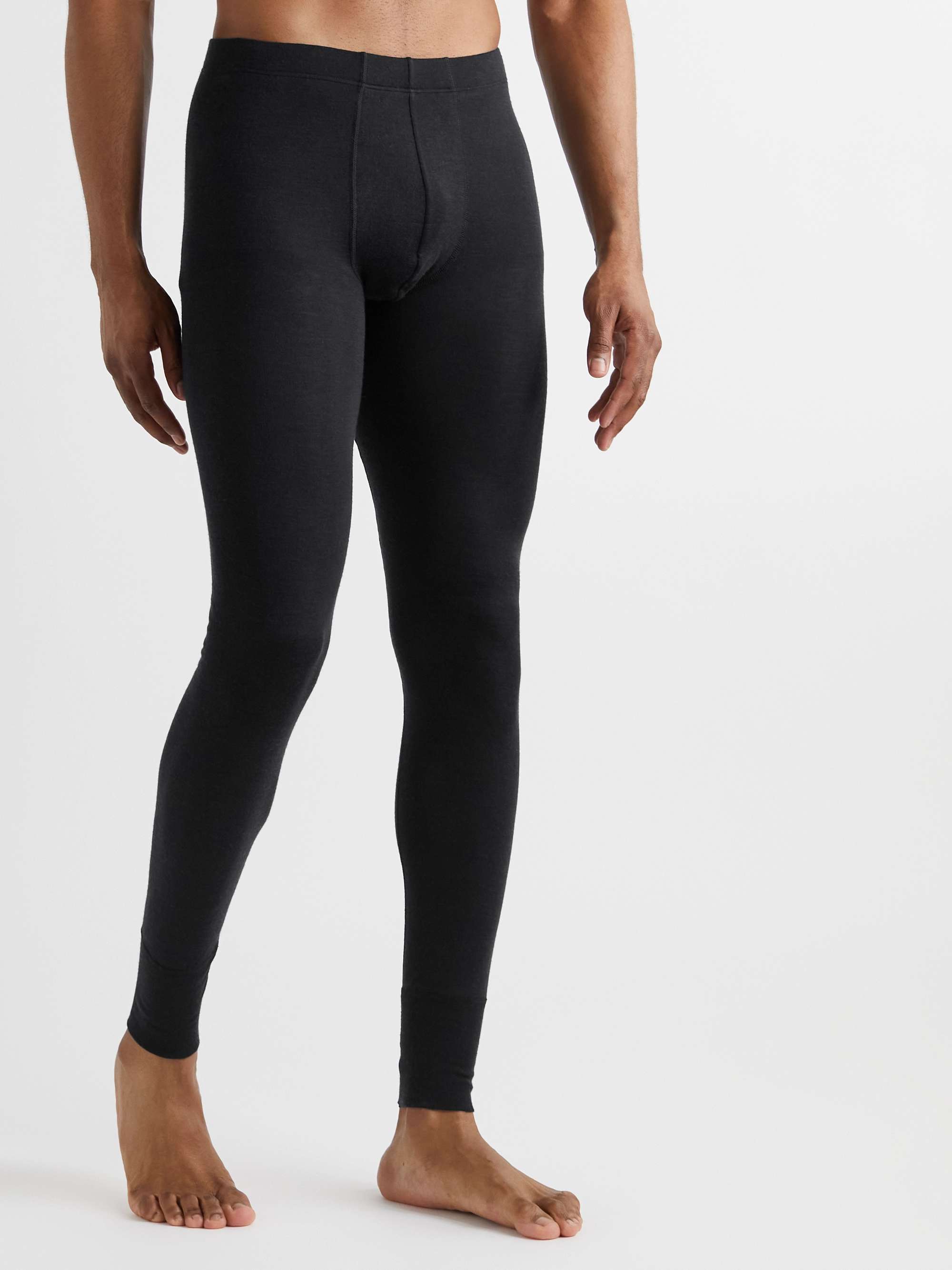 HANRO Silk and Cashmere-Blend Long Johns