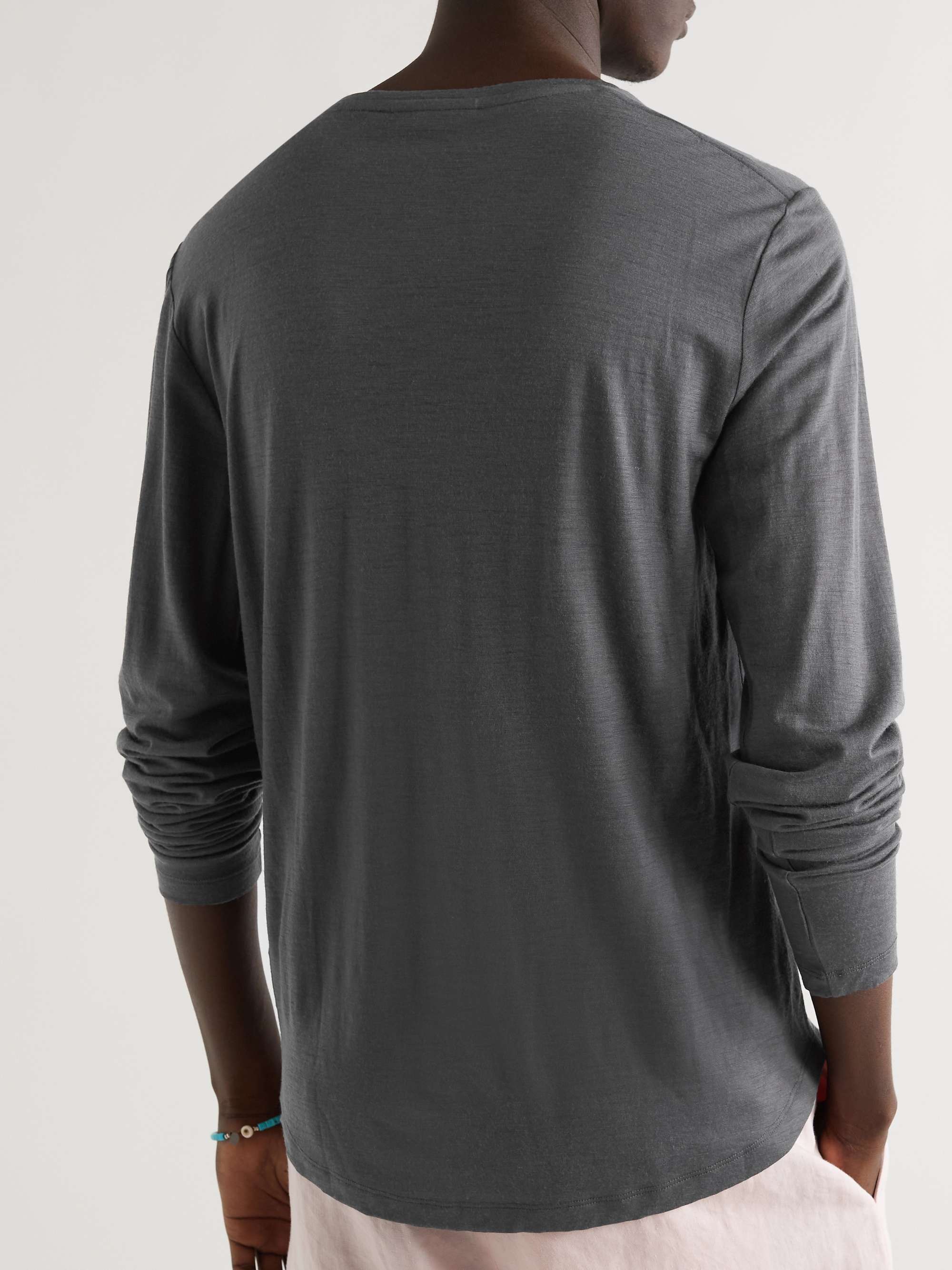 ORLEBAR BROWN OB-T Slim-Fit Merino Wool T-Shirt