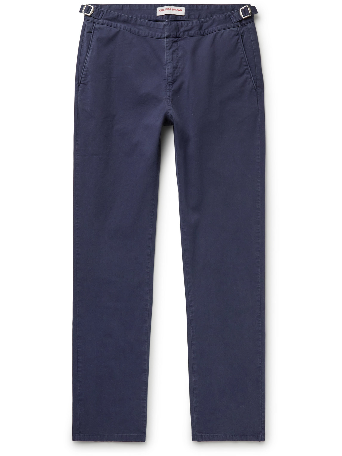 Orlebar Brown Campbell Ii Slim-fit Stretch-cotton Twill Trousers In Blue