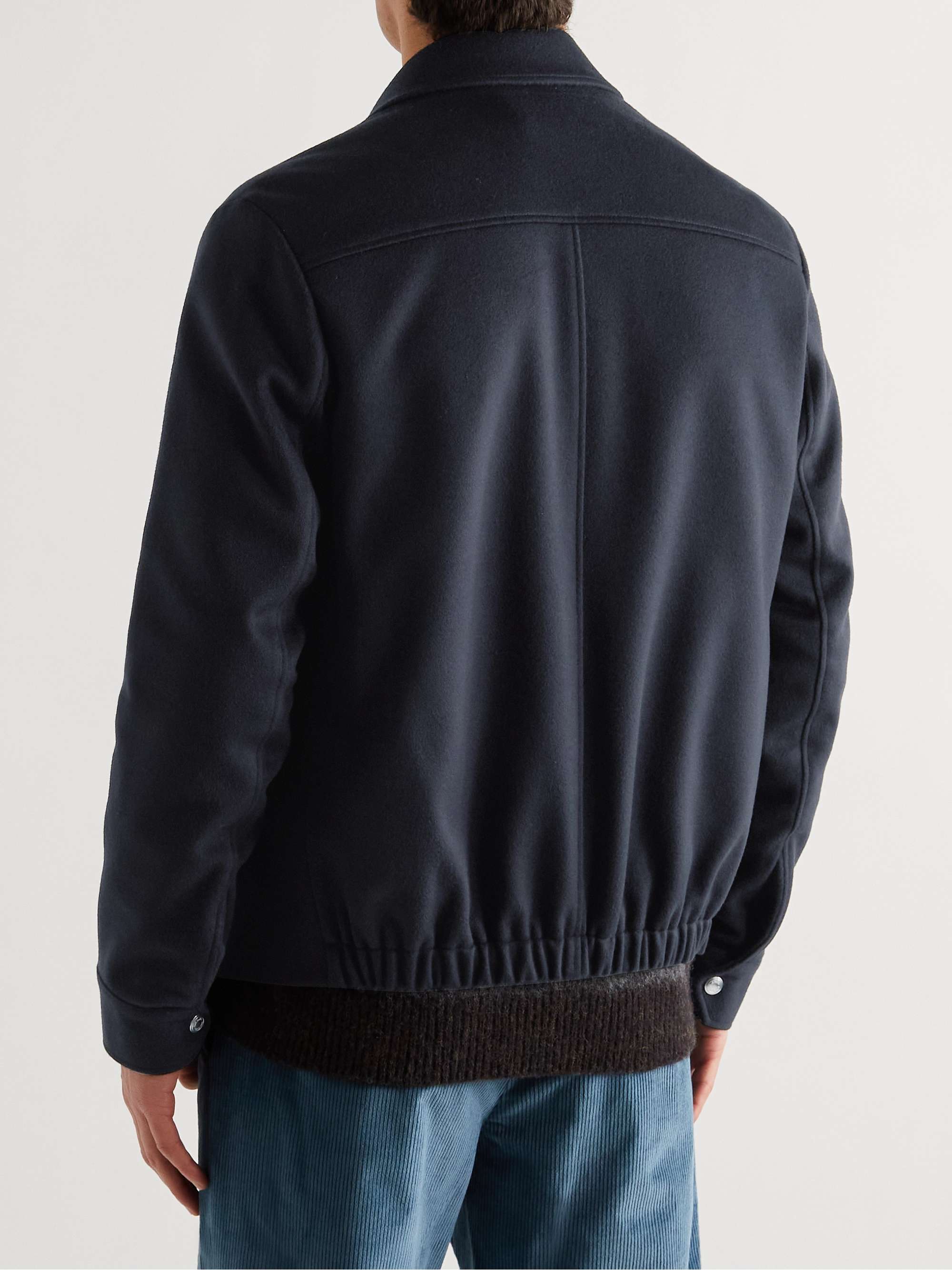 PAUL SMITH Wool and Cashmere-Blend Jacket
