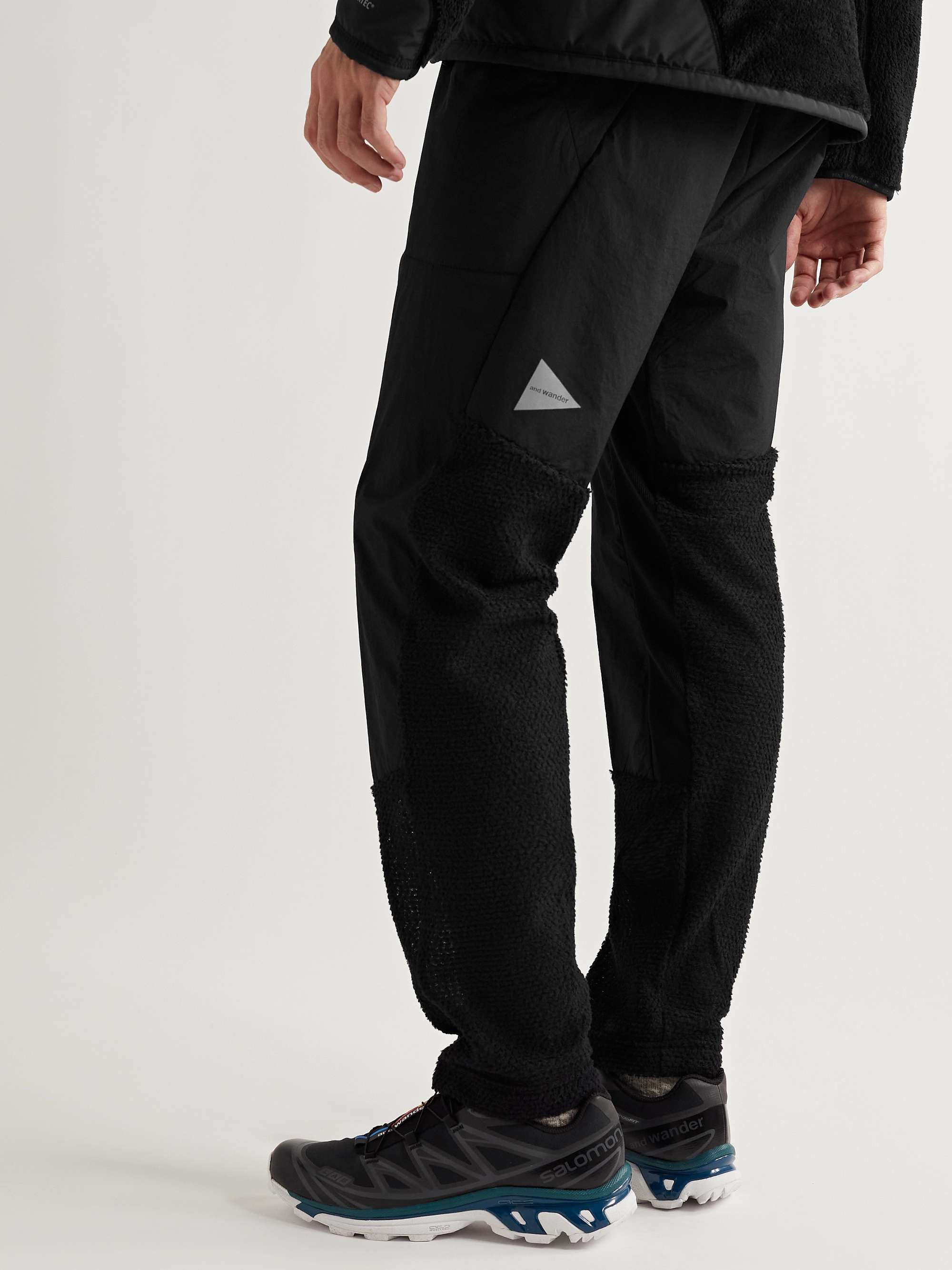AND WANDER Alpha Direct Tapered CORDURA and Polartec Fleece Drawstring Trousers