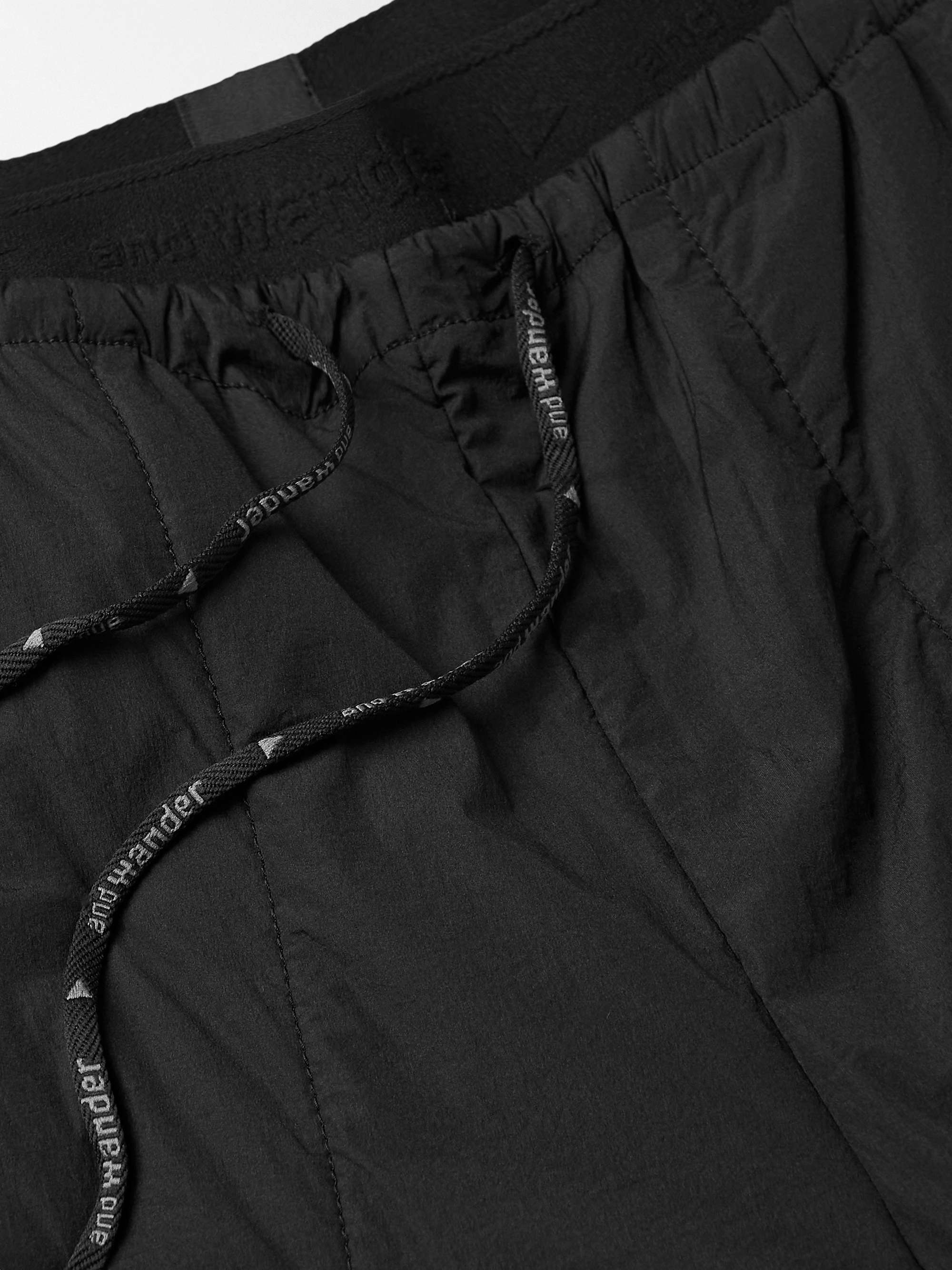 AND WANDER Alpha Direct Tapered CORDURA and Polartec Fleece Drawstring Trousers