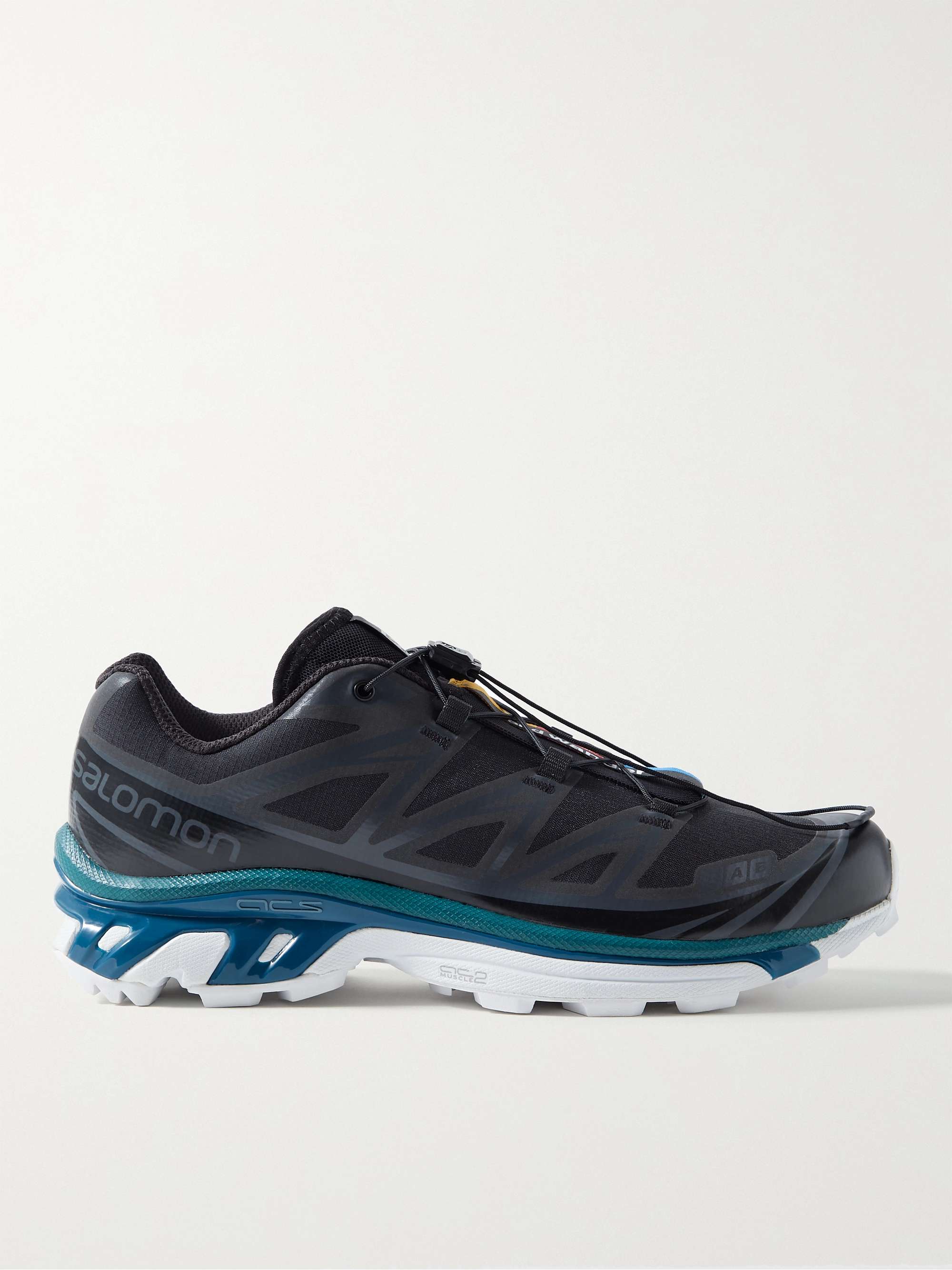 AND WANDER + Salomon XT-6 Ripstop and Mesh Trail Running Sneakers