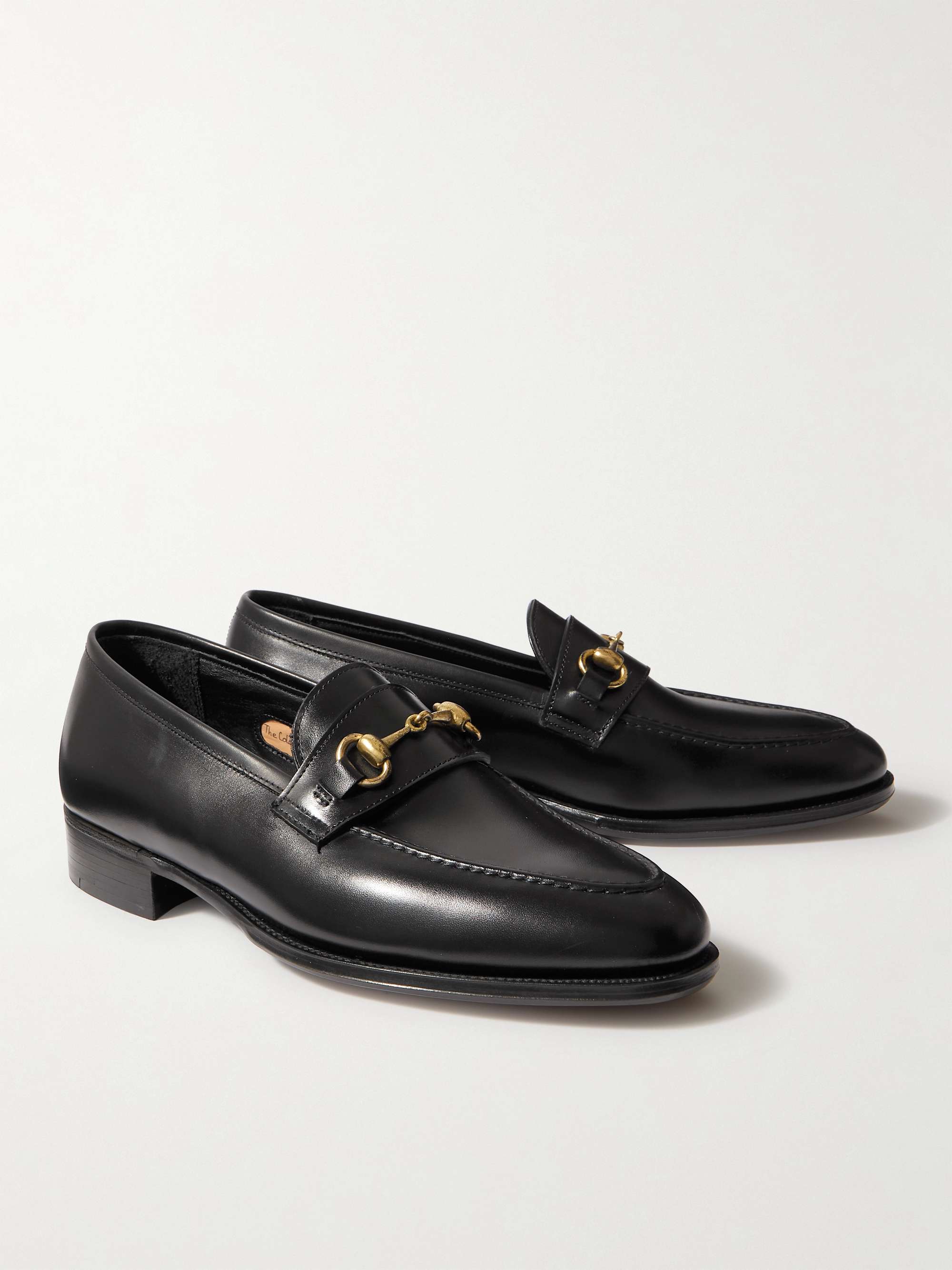 GEORGE CLEVERLEY Colony Horsebit Leather Loafers