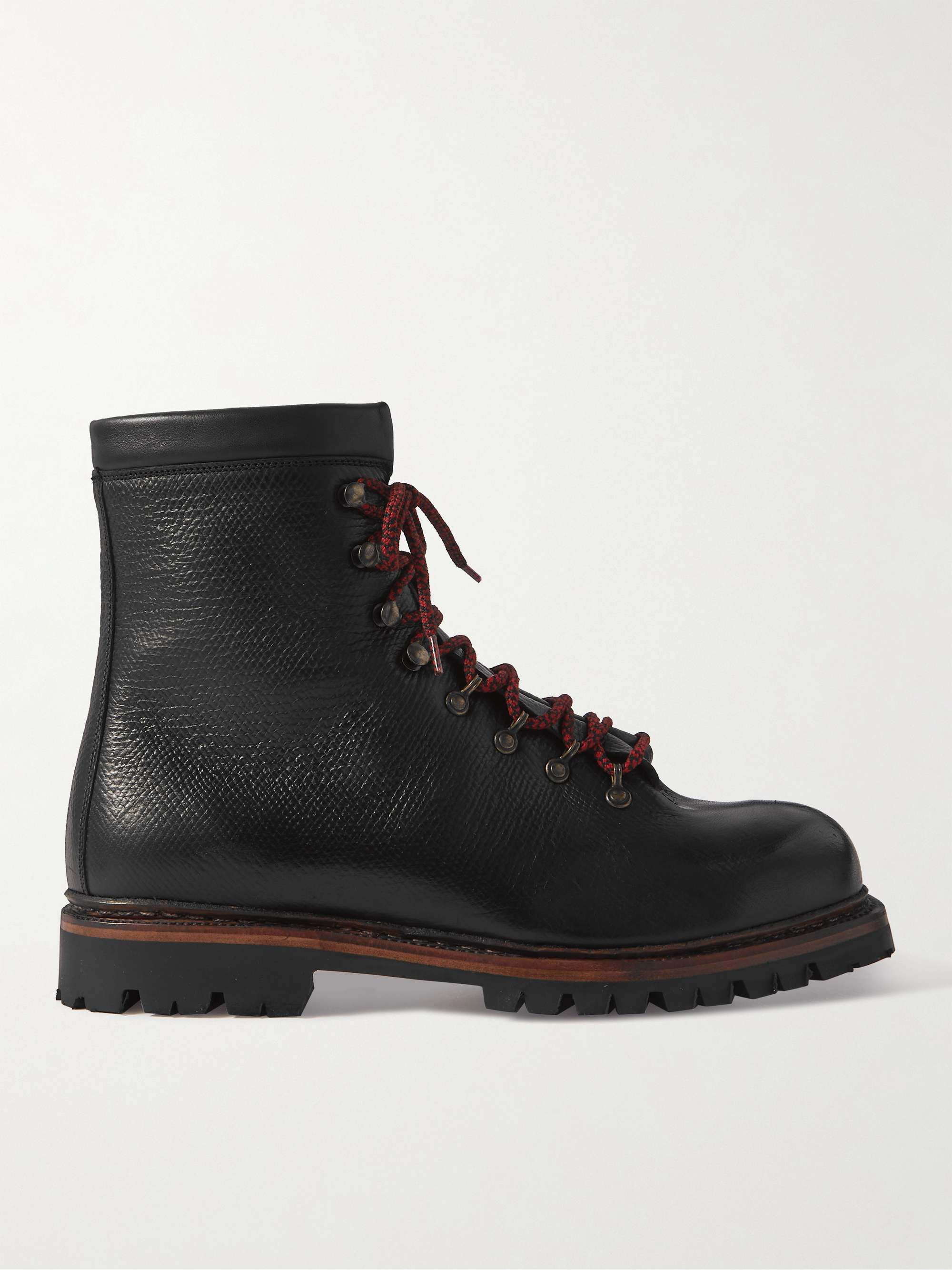 GEORGE CLEVERLEY Full-Grain Leather Boots