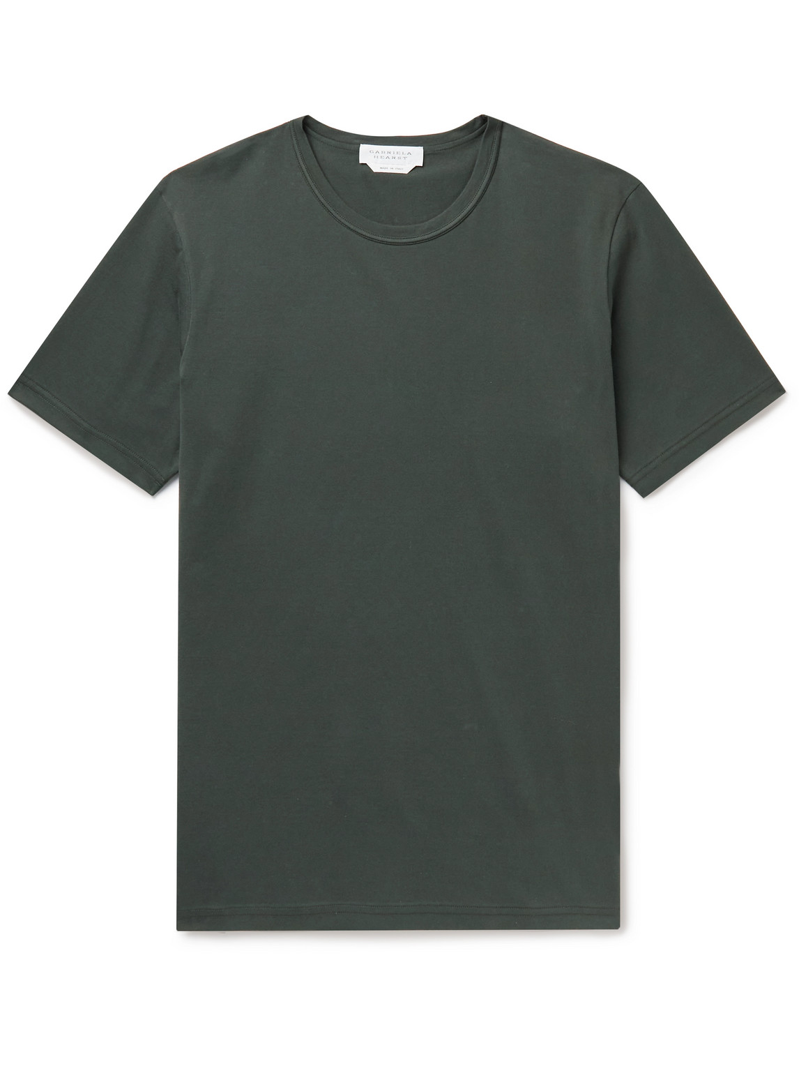Gabriela Hearst Bandeira Cotton-Jersey T-Shirt