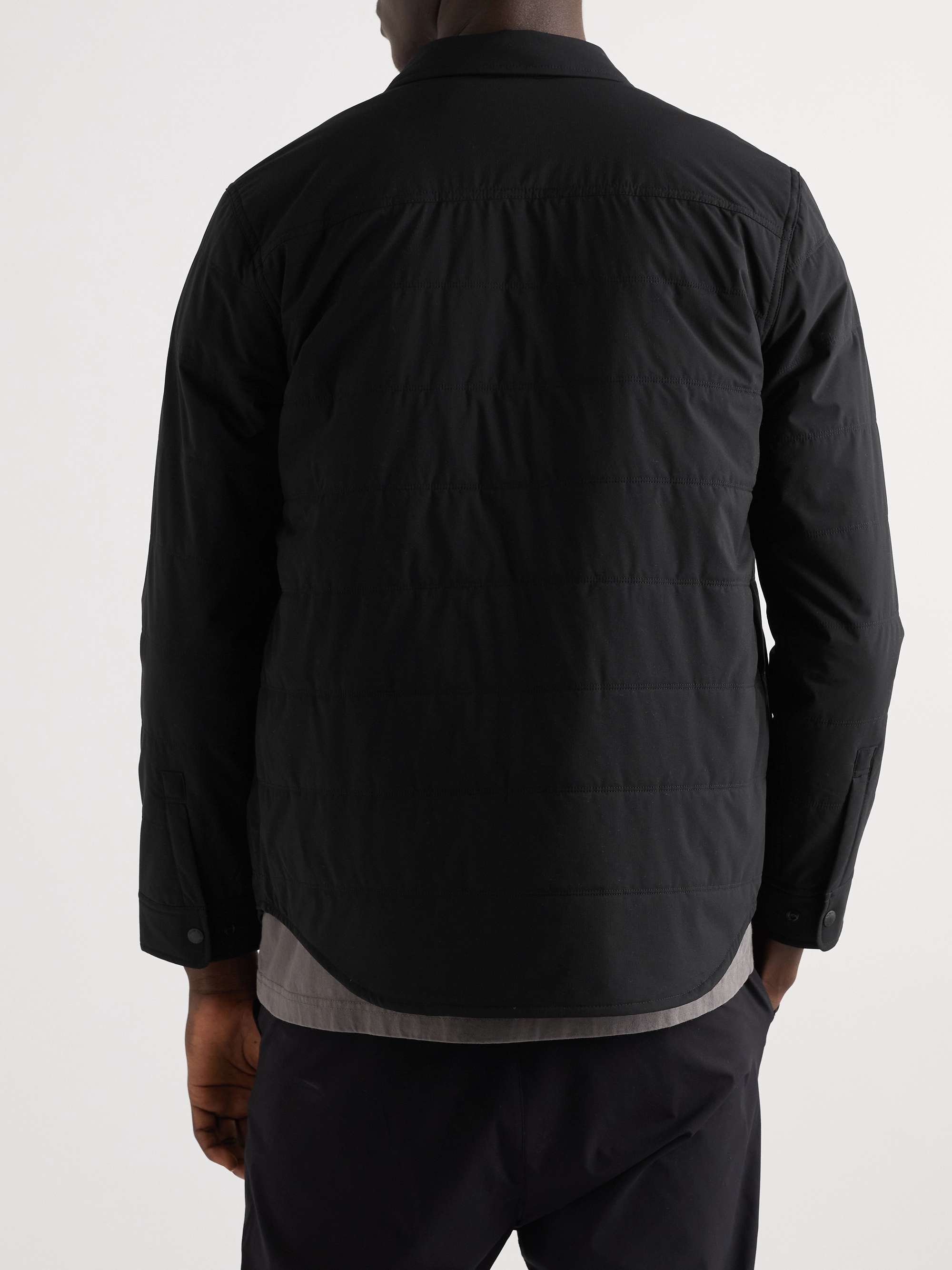 SNOW PEAK Quilted Shell Shirt Jacket