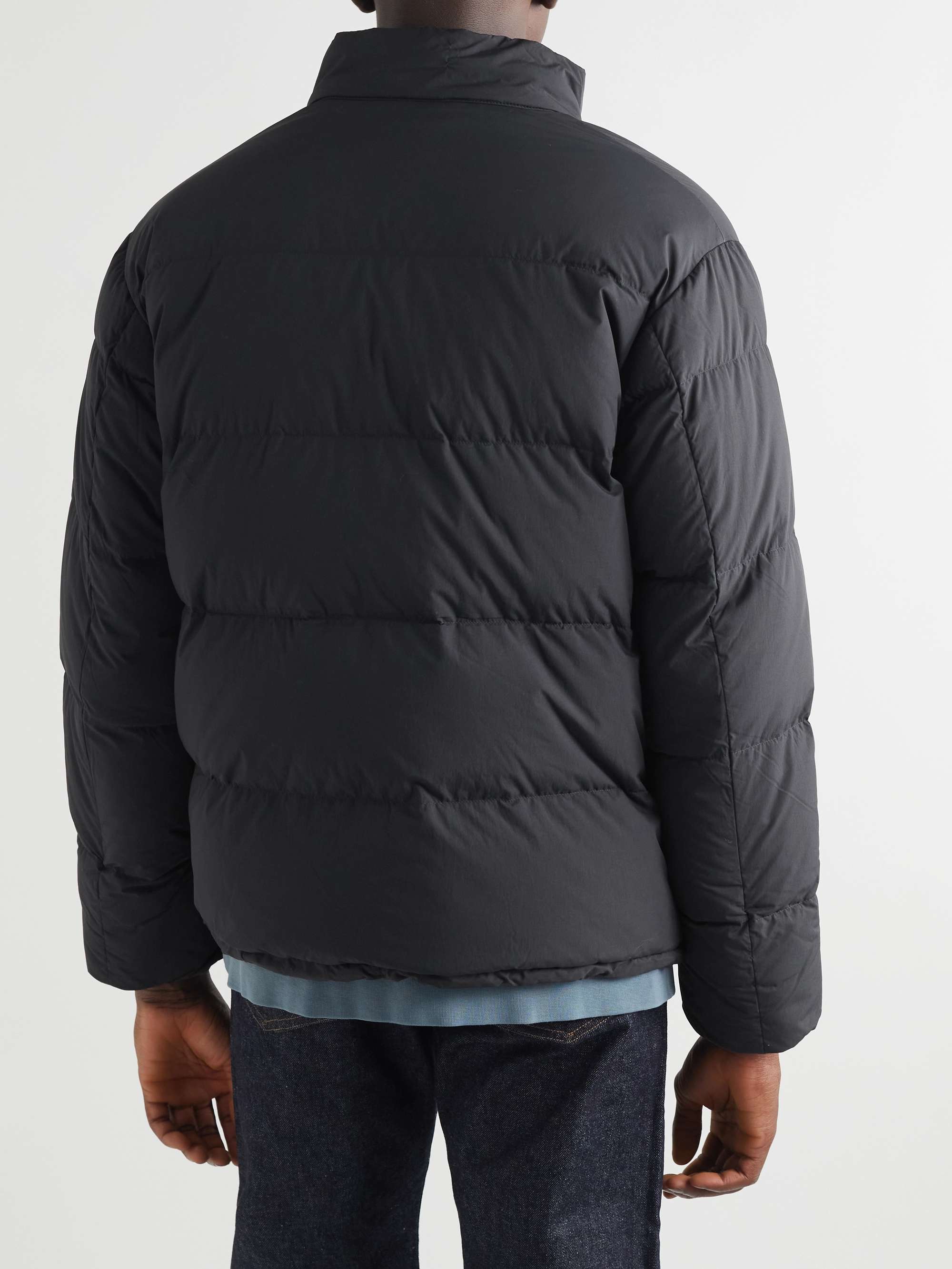 SNOW PEAK Quilted Recycled Nylon-Ripstop Down Jacket