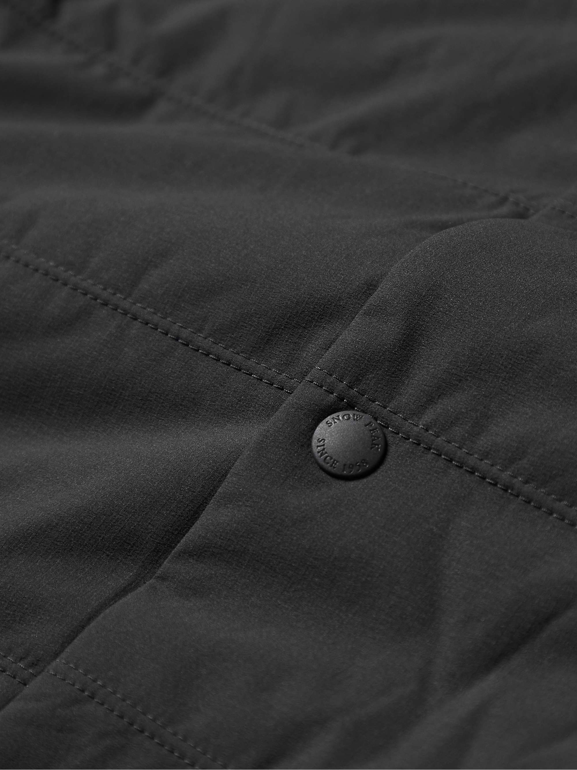 SNOW PEAK Quilted Shell Shirt Jacket