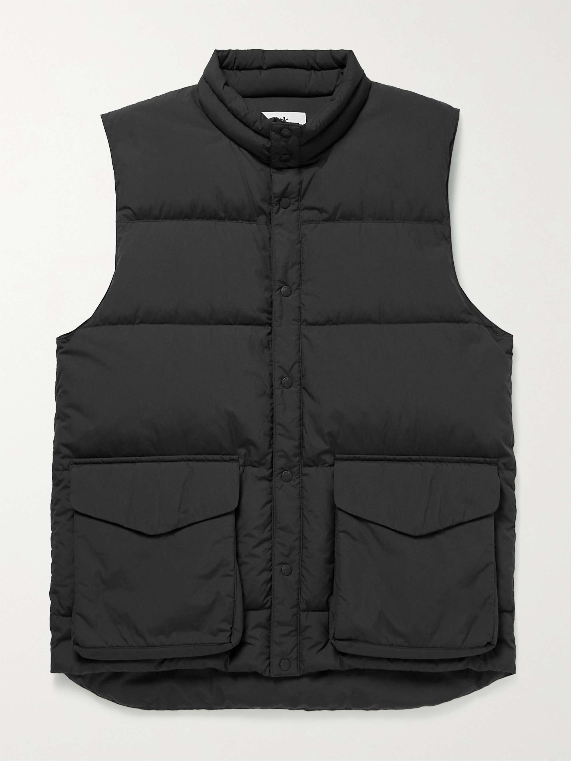SNOW PEAK Quilted Recycled Ripstop Down Gilet