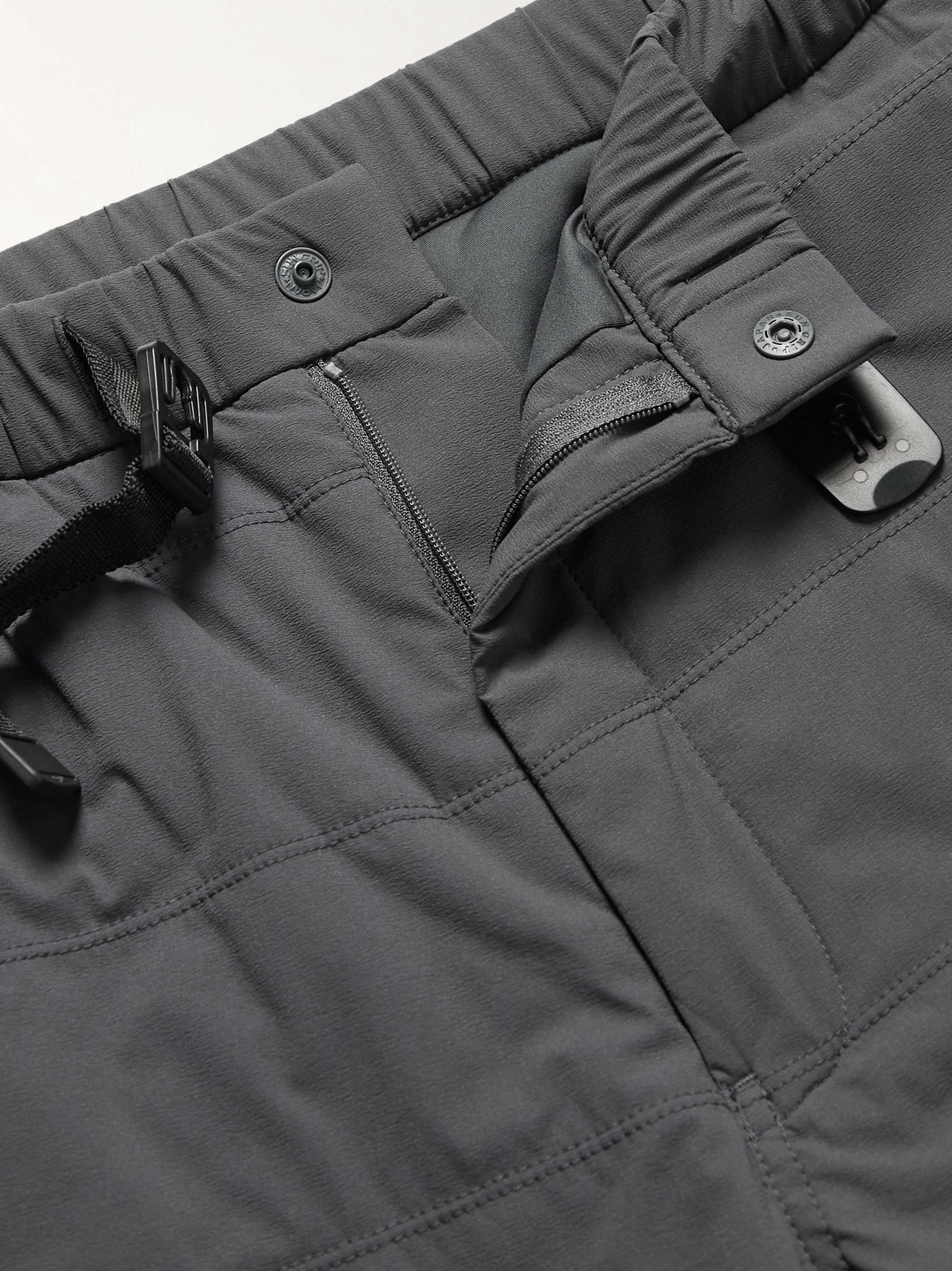 SNOW PEAK Slim-Fit Tapered Quilted Shell Trousers