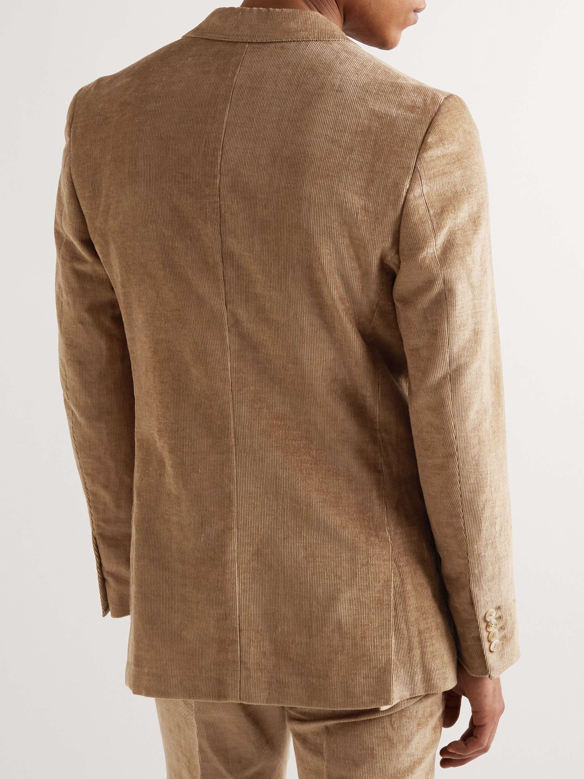 GABRIELA HEARST Paz Linen and Cotton-Blend Corduroy Suit Jacket
