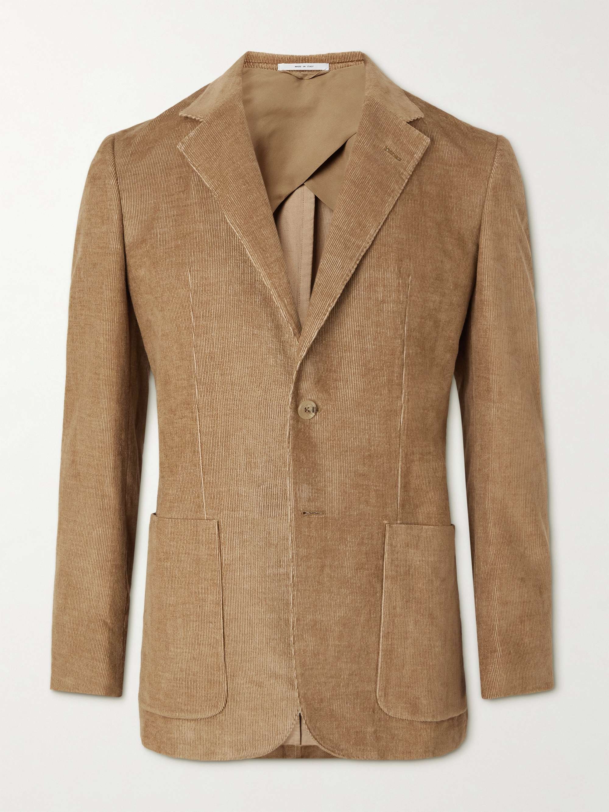 GABRIELA HEARST Paz Linen and Cotton-Blend Corduroy Suit Jacket