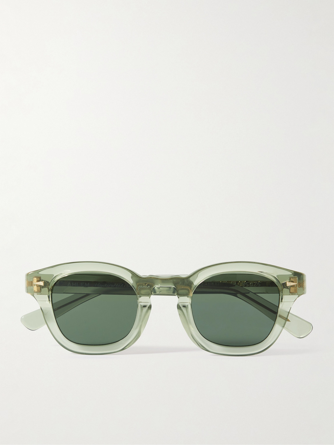 Ahlem Le Marais Square-frame Acetate Sunglasses In Green