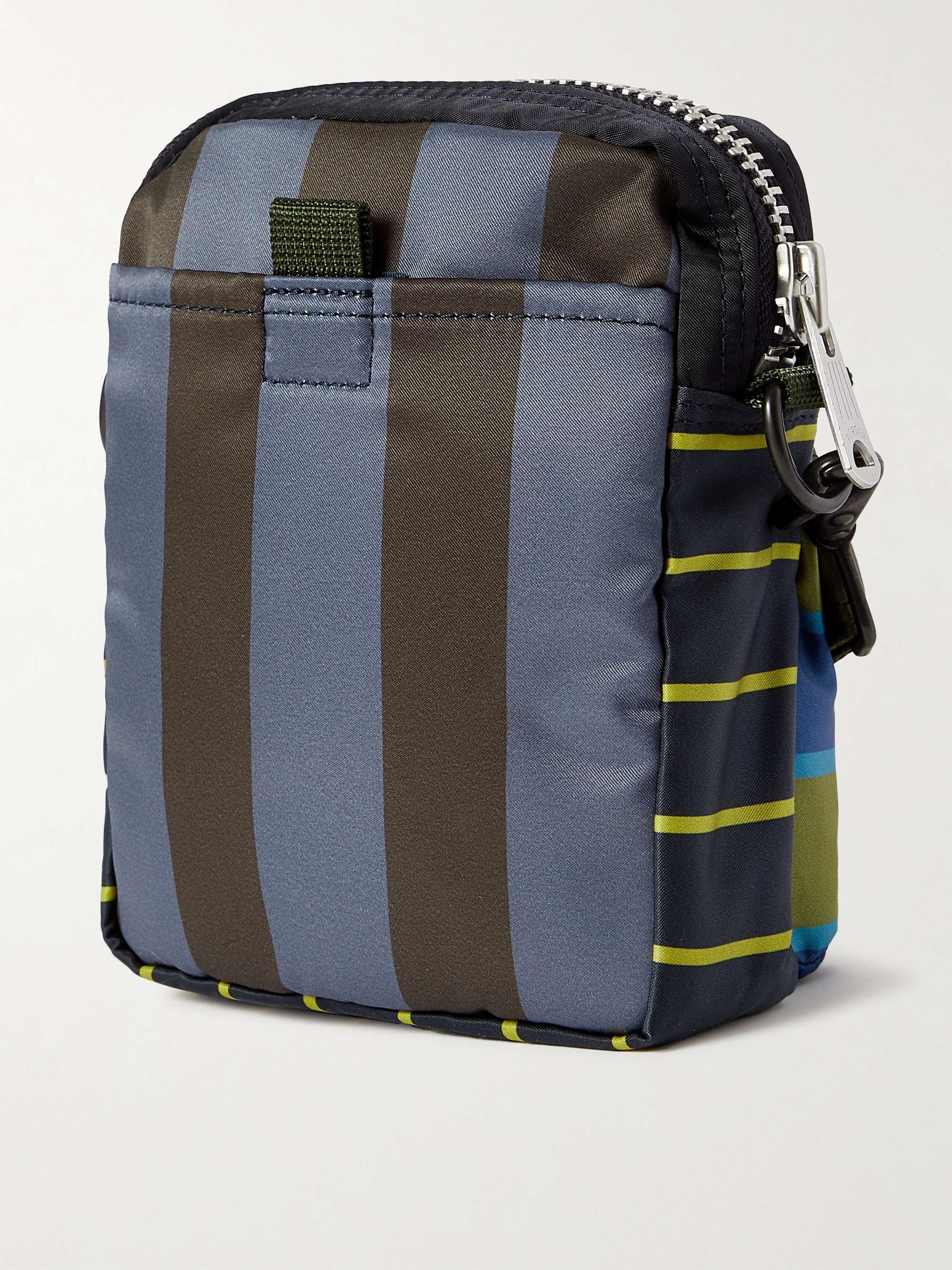 PAUL SMITH + Porter-Yoshida & Co Striped Nylon Messenger Bag