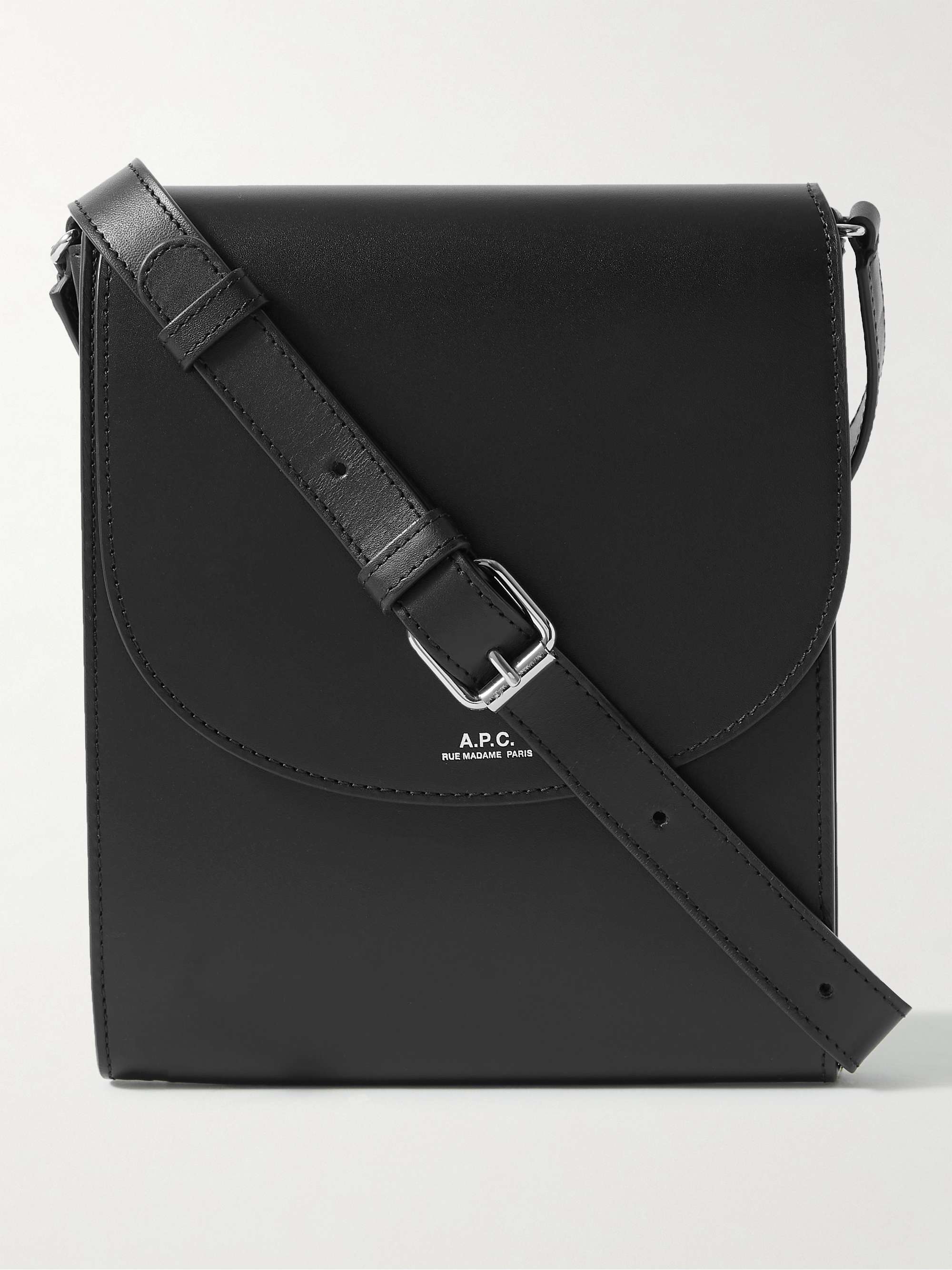 A.P.C. Leather Messenger Bag