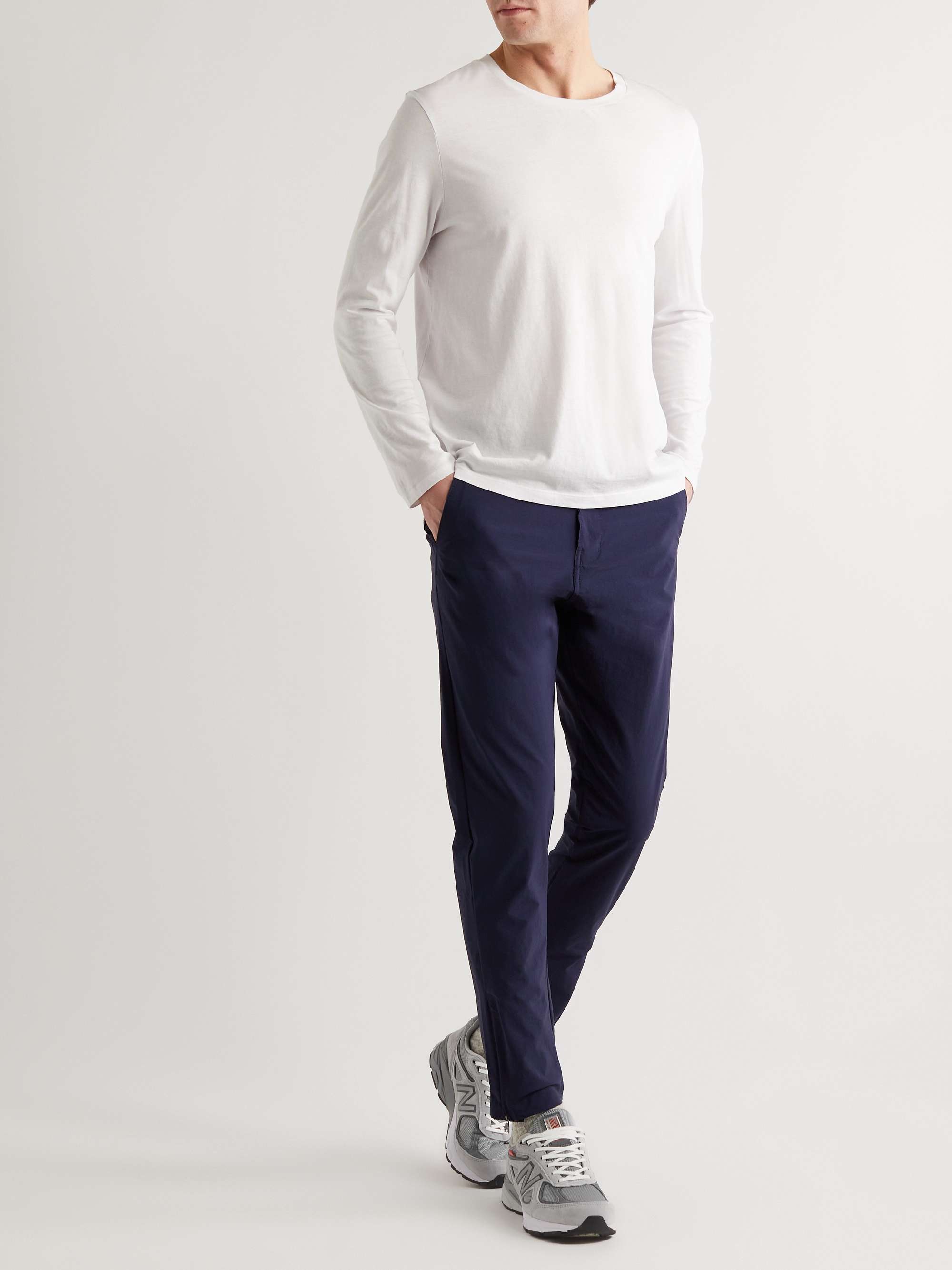 Navy 360 Tapered Tech Stretch-Nylon Trousers | ONIA | MR PORTER