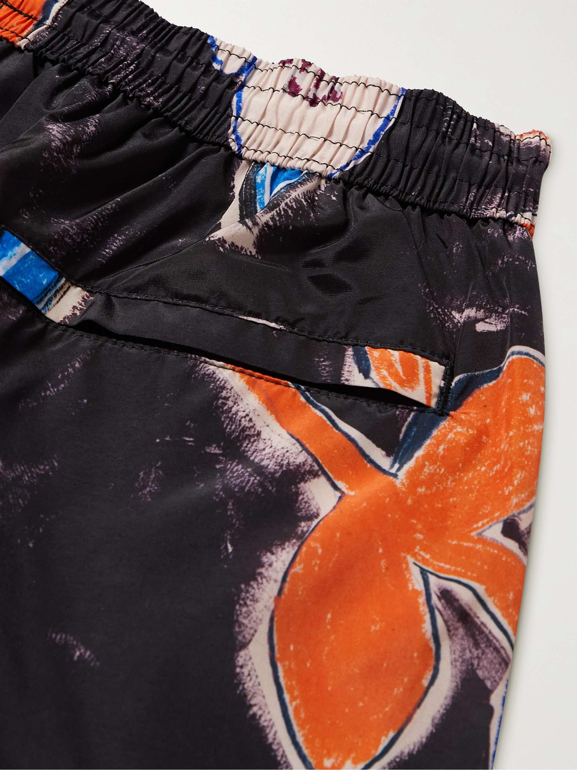 PAUL SMITH Short-Length Printed Recycled Swim Shorts