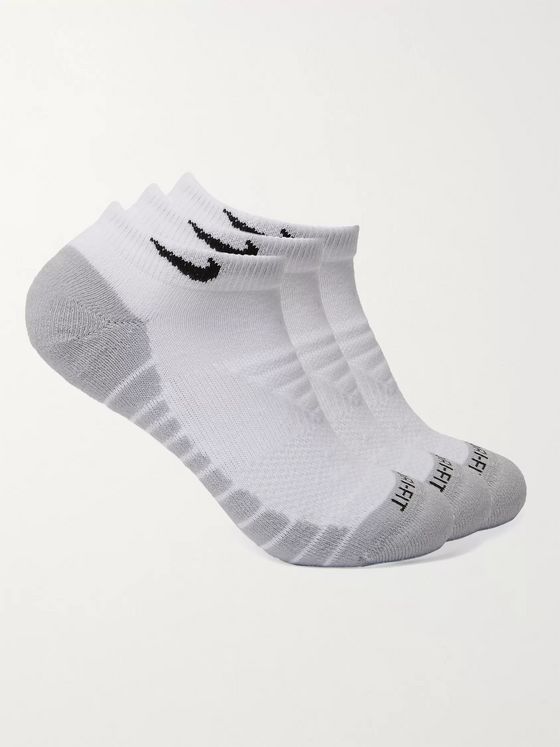 nike grey socks dri fit