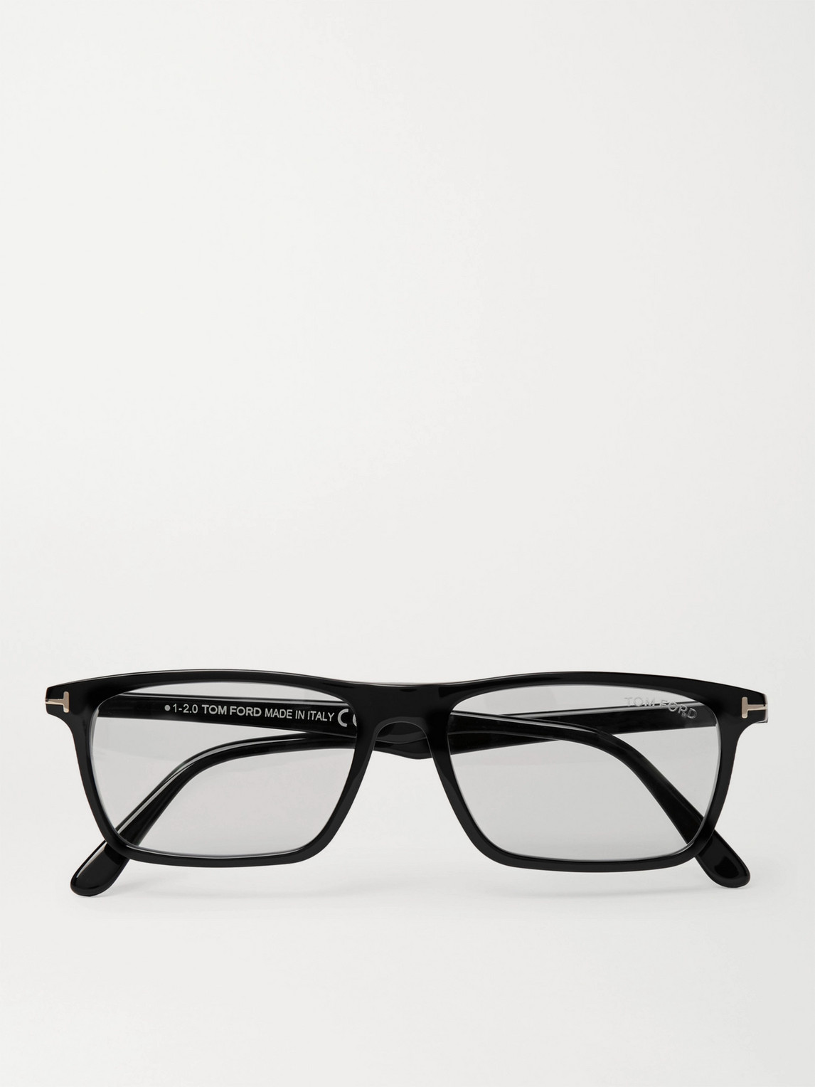 Tom Ford Square-frame Acetate Optical Glasses In Black