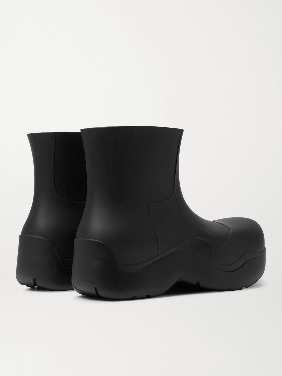 Bottega Veneta The Puddle Biodegradable-rubber Ankle Boots In 1000 ...