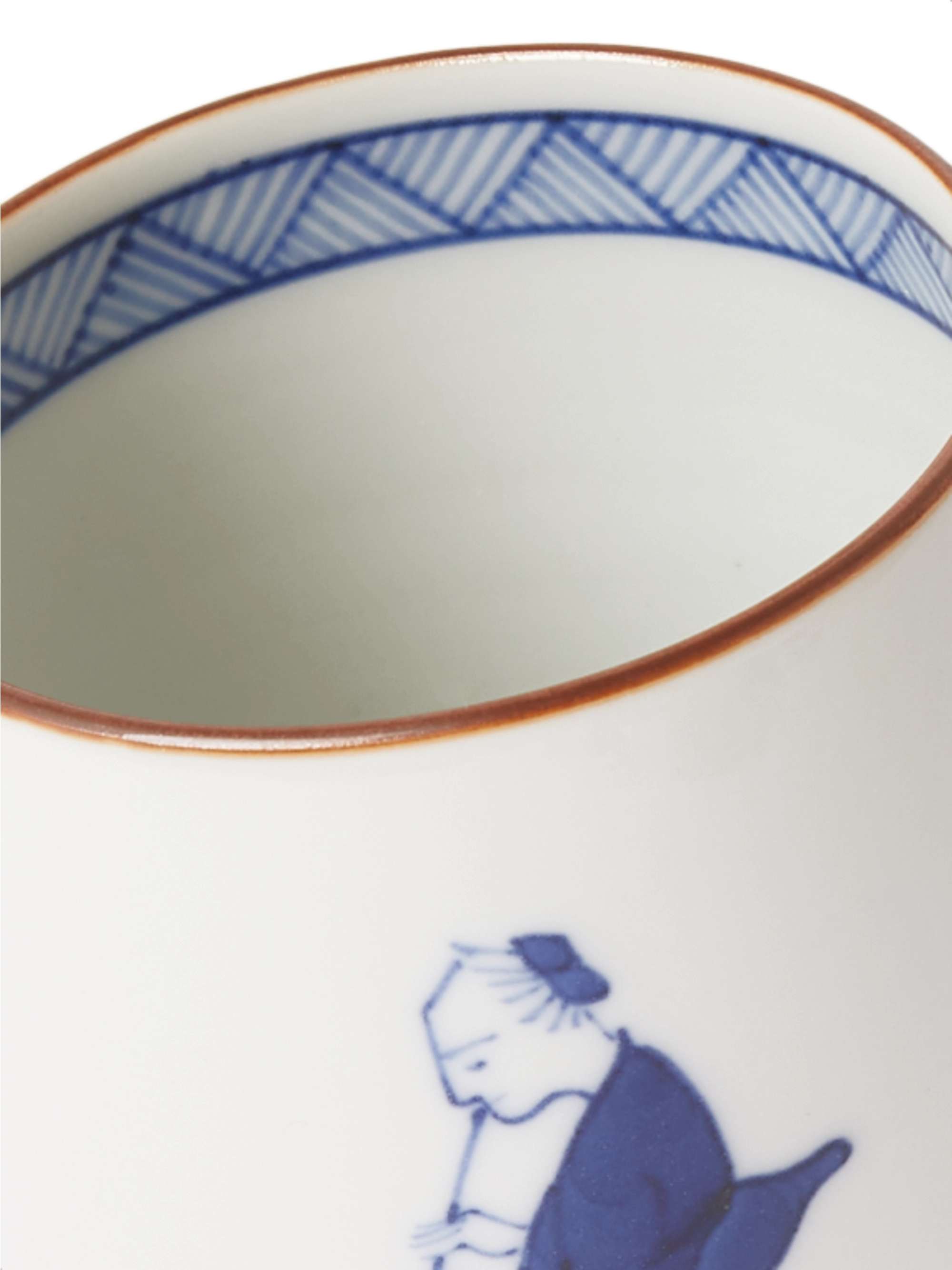 JAPAN BEST Painted Porcelain Teacup