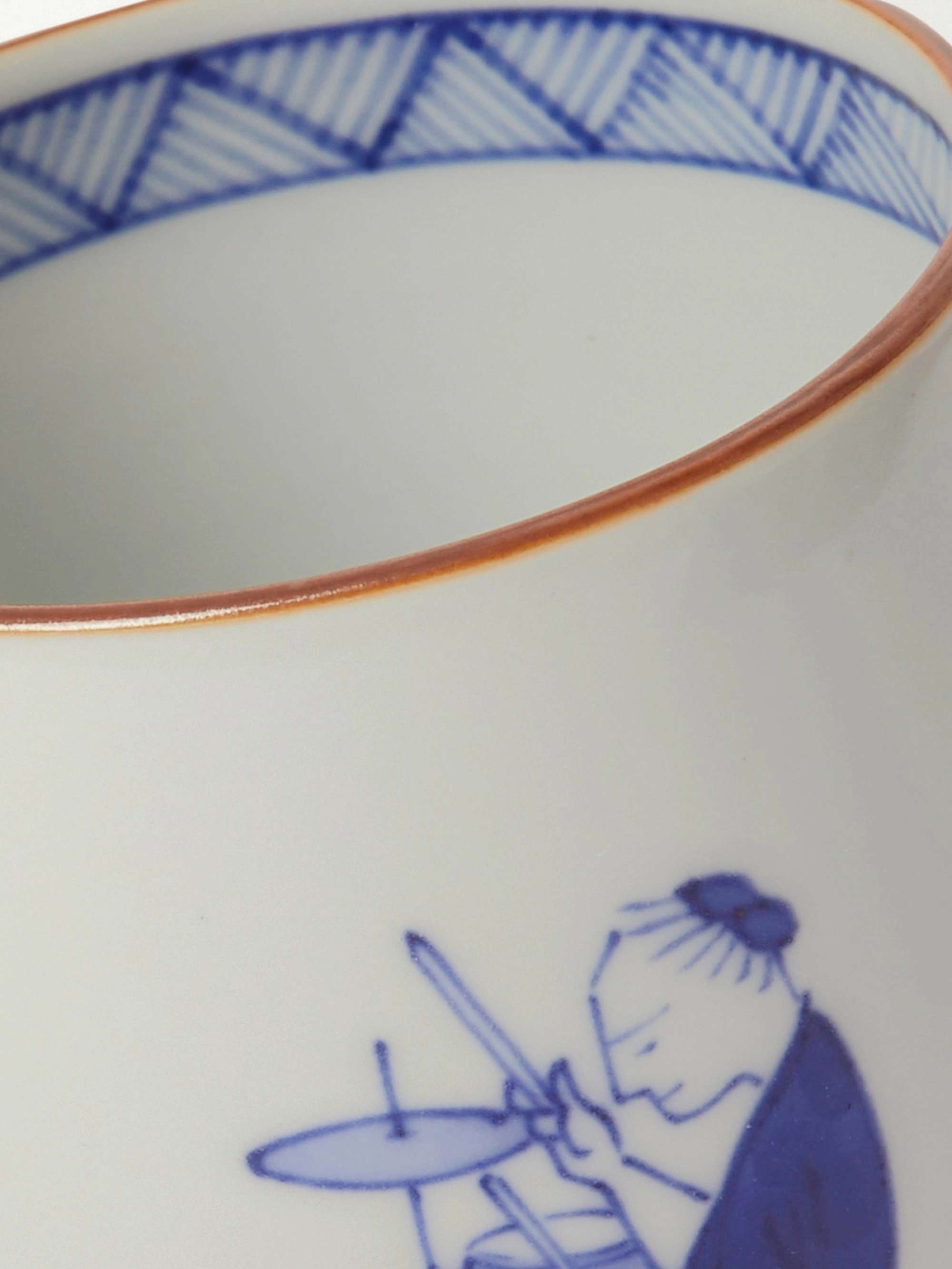 JAPAN BEST Painted Porcelain Teacup