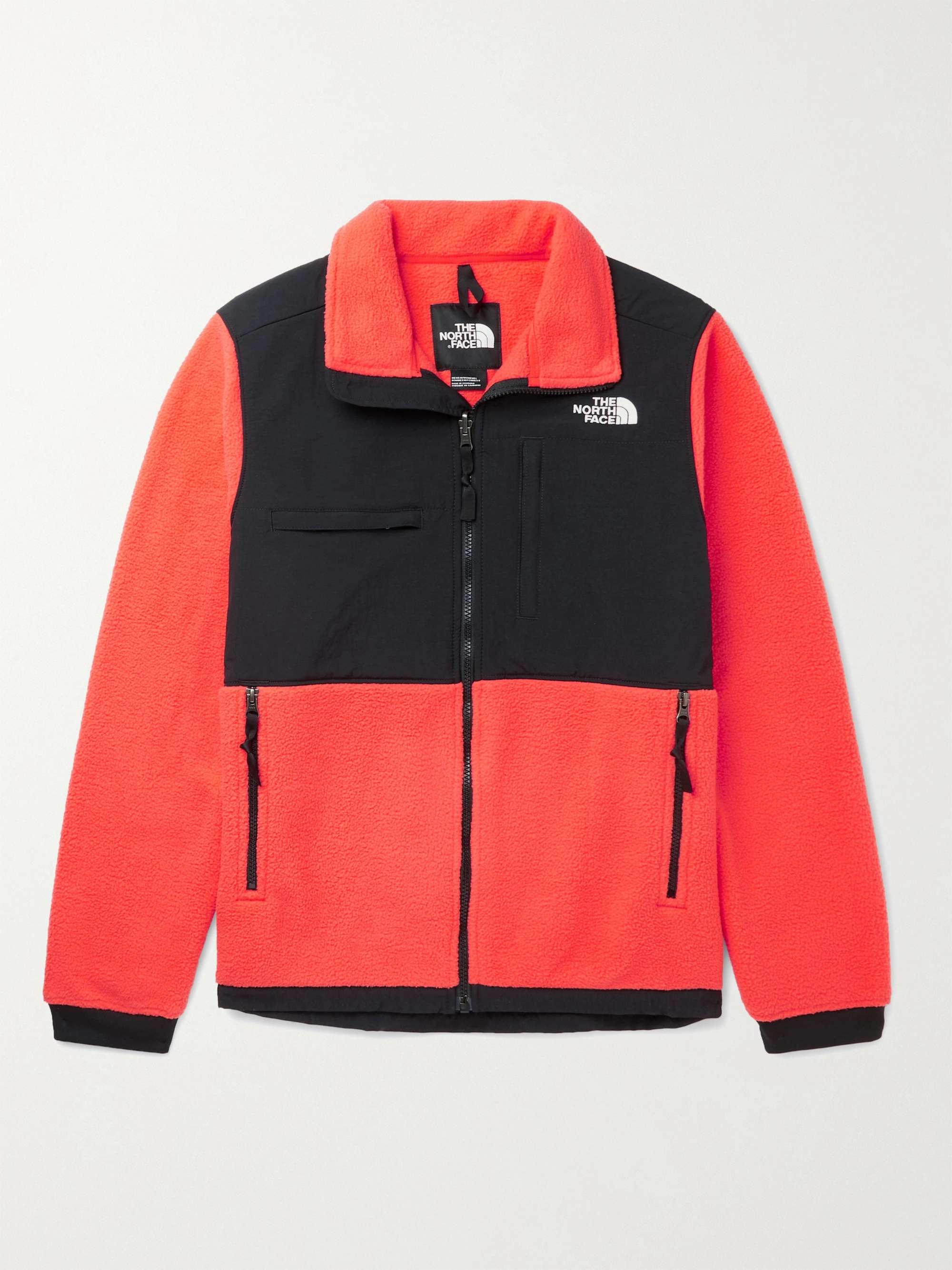THE NORTH FACE Denali 2 Logo-Embroidered Colour-Block Fleece and Shell Jacket