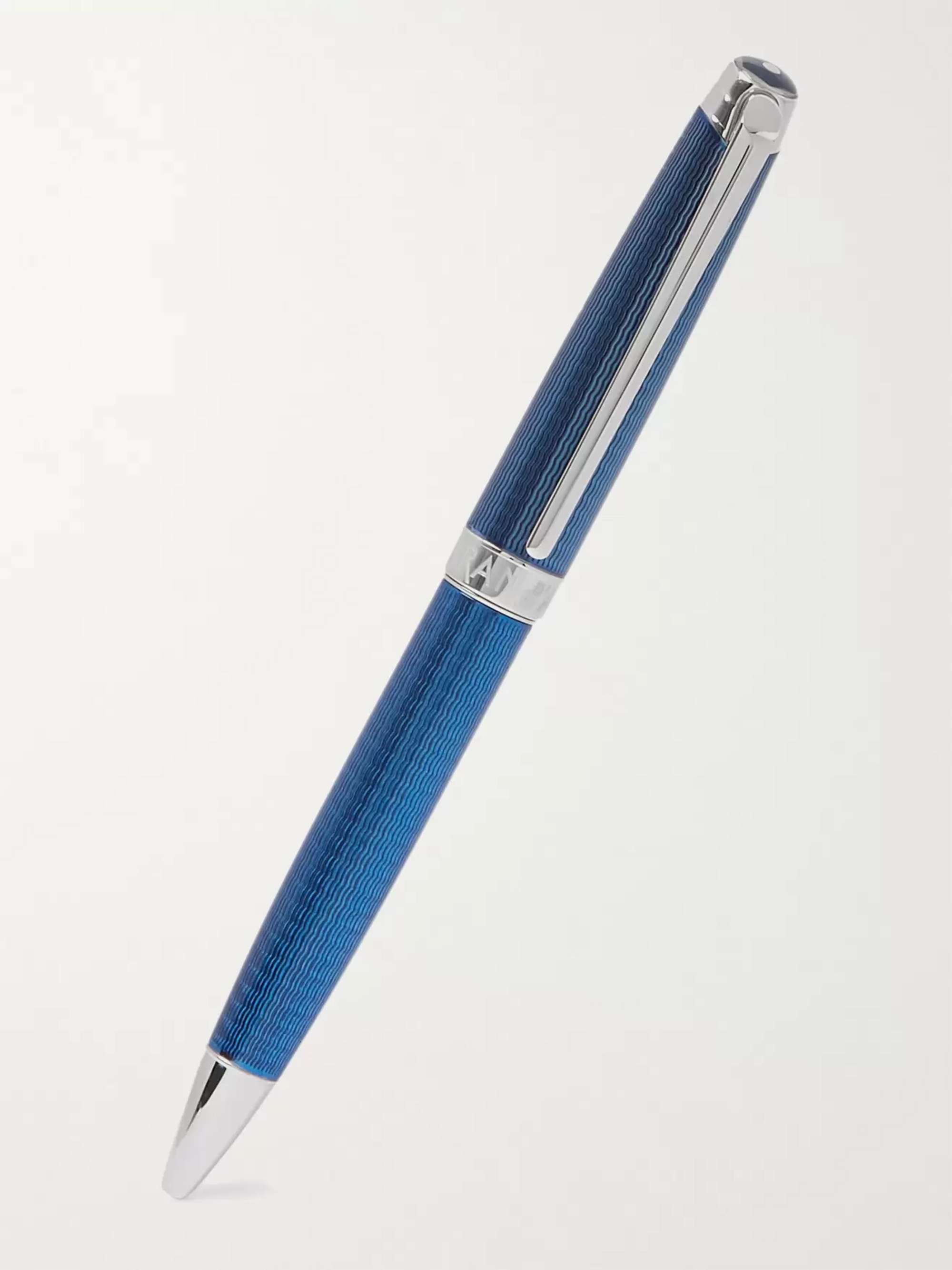 CARAN D'ACHE Léman Grand Rhodium-Plated and Lacquered Ballpoint Pen
